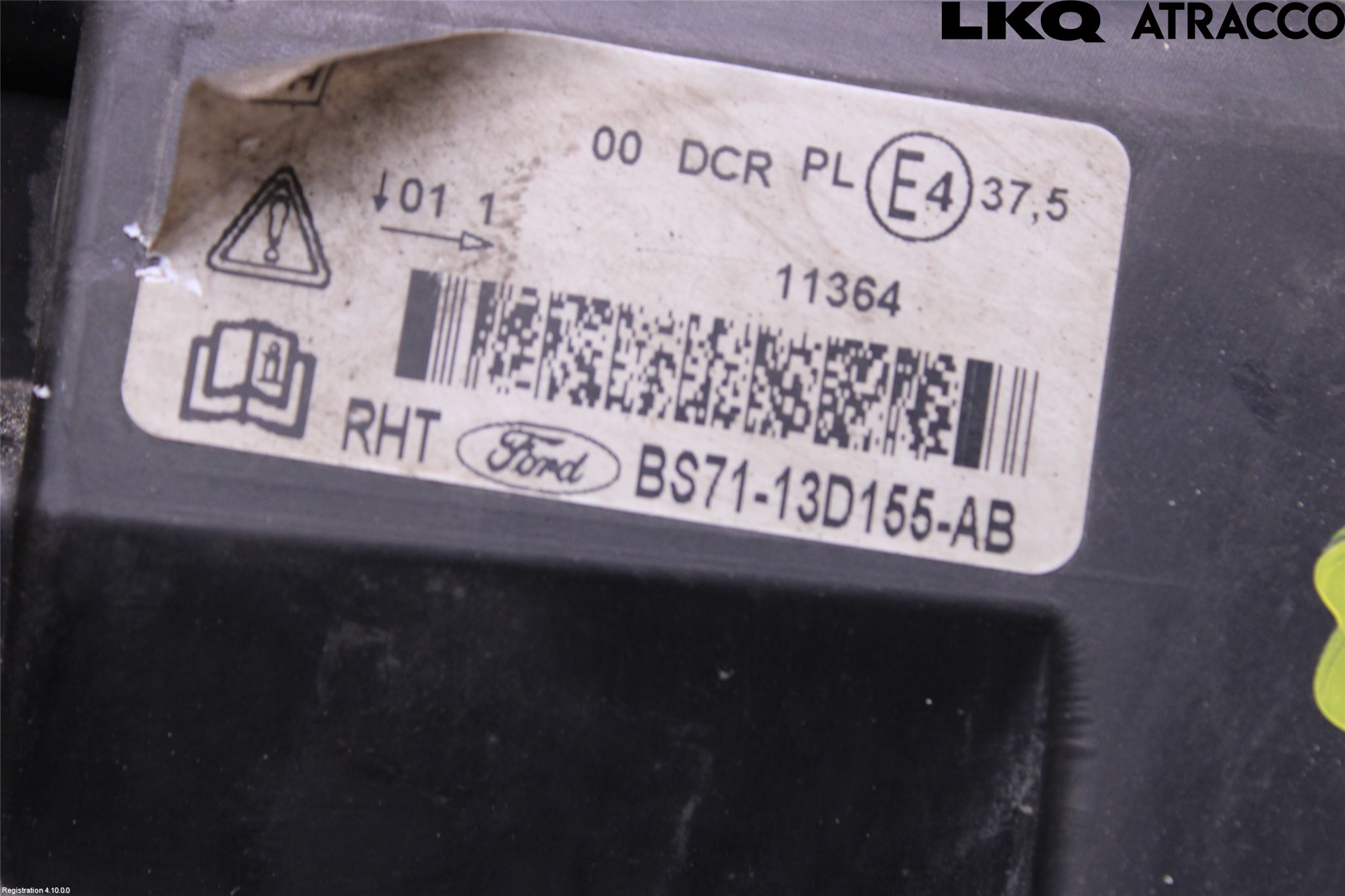 Ford MONDEO 07-15 Frontlykt Venstre