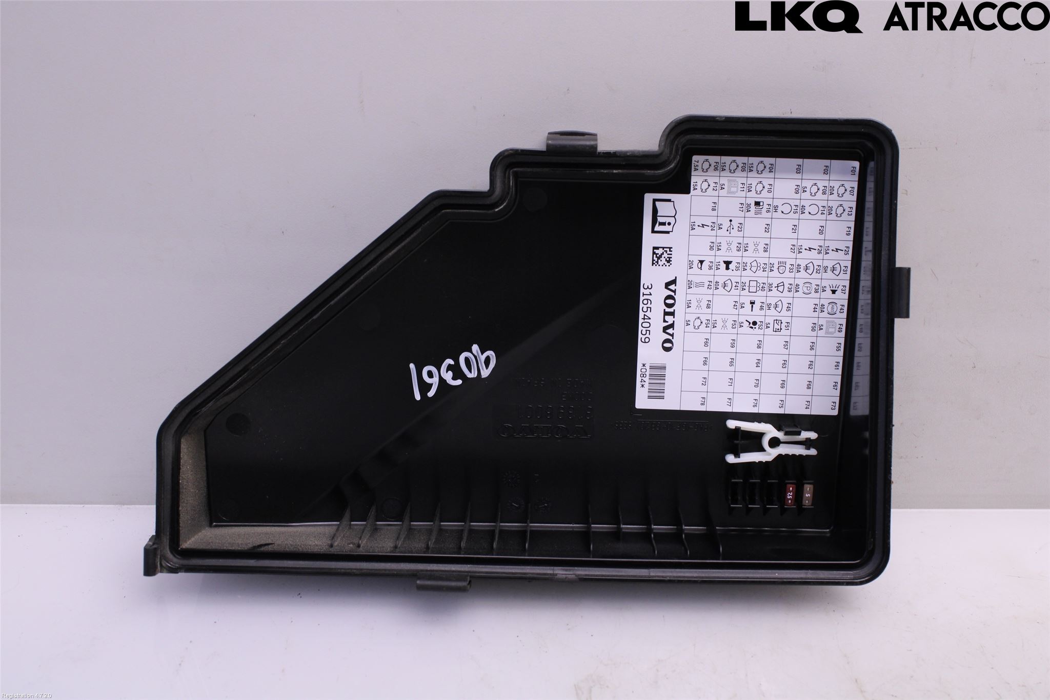 Volvo V90 17->> Sikringsboks - Elsentral Lokk