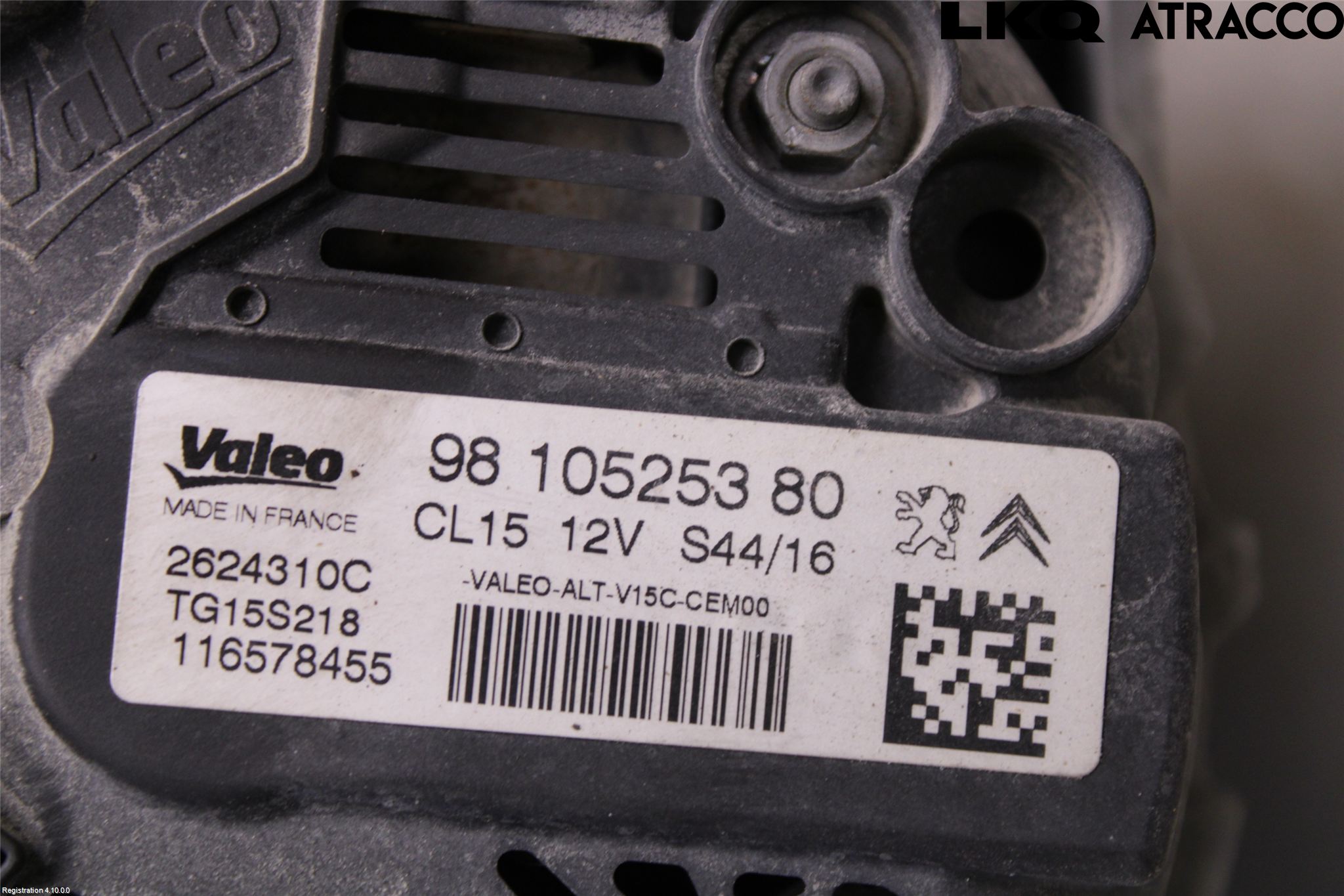 Citroen BERLINGO 08-18 Dynamo