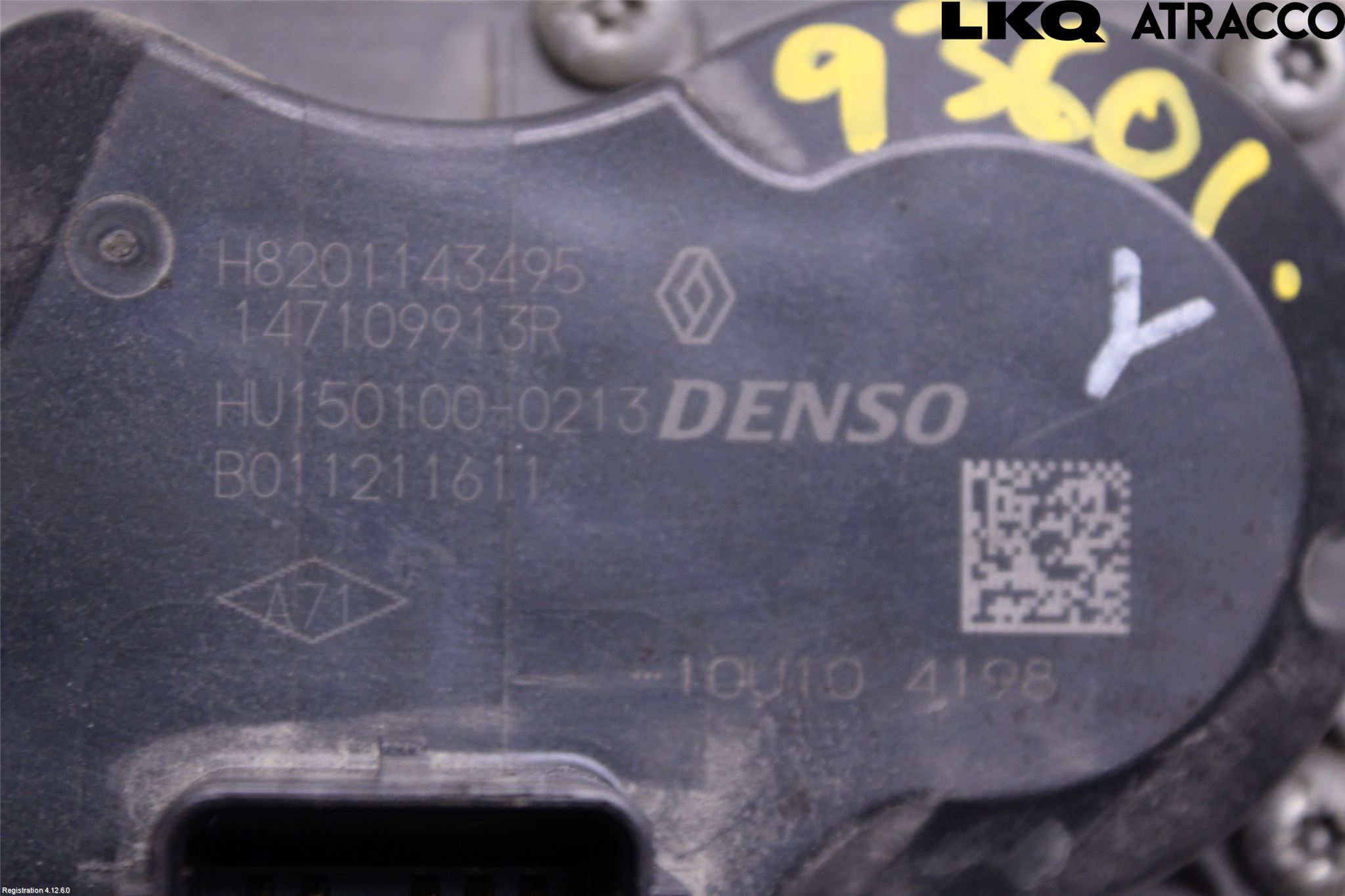 Dacia DUSTER 10-17 Egr Ventil