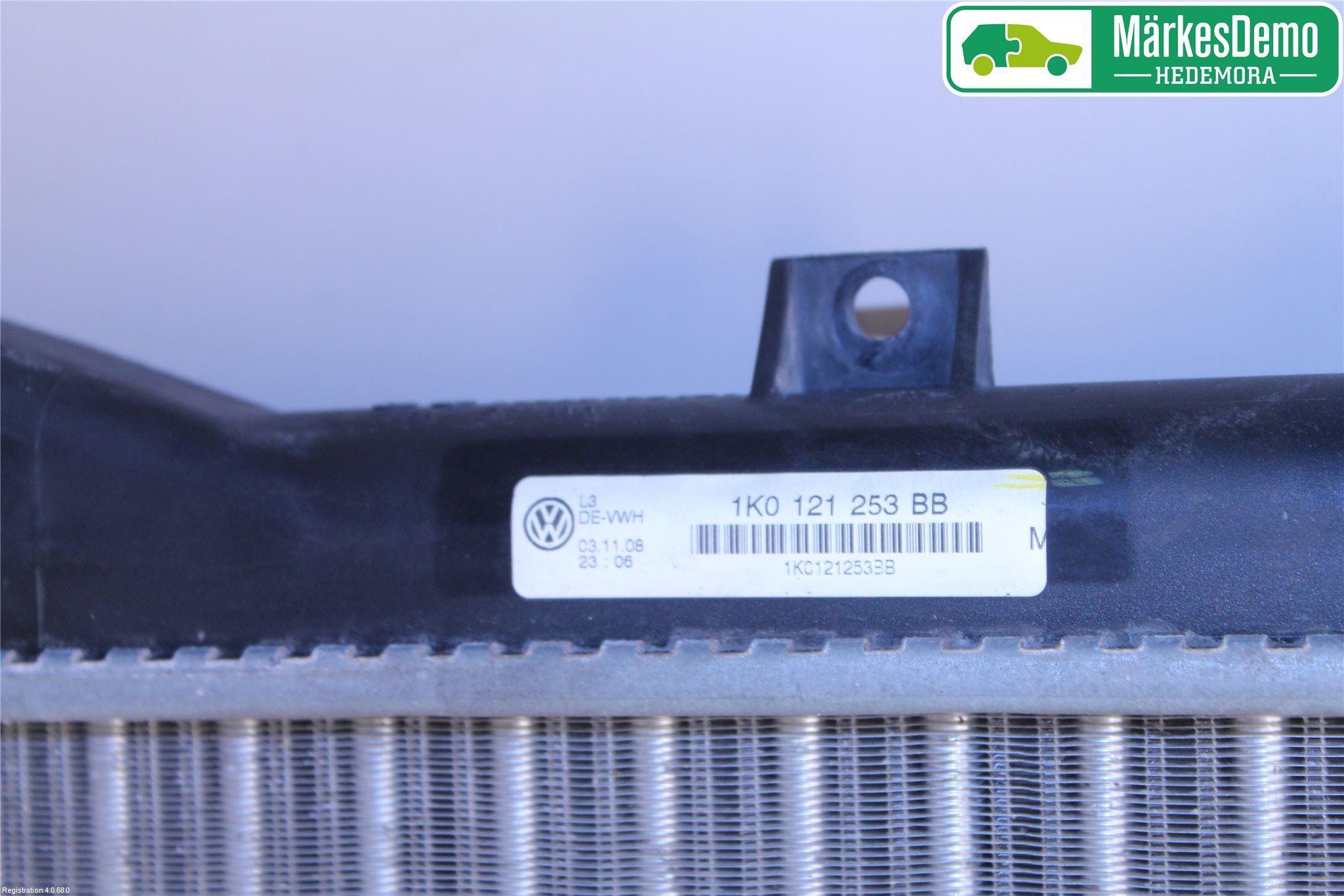 Volkswagen VW GOLF VI 09-13 Radiator Manuell