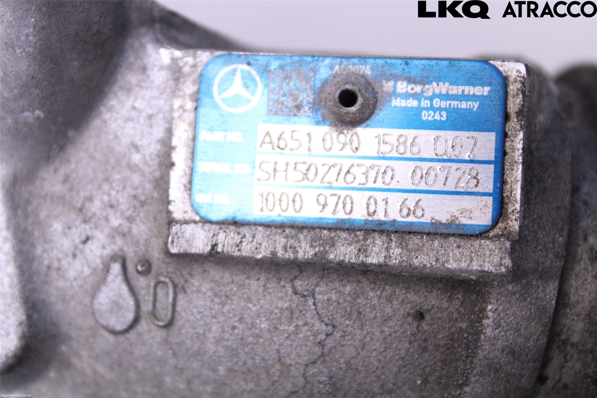 Mercedes-Benz MB C-KLASS (W205) 14-21 Turboaggregat