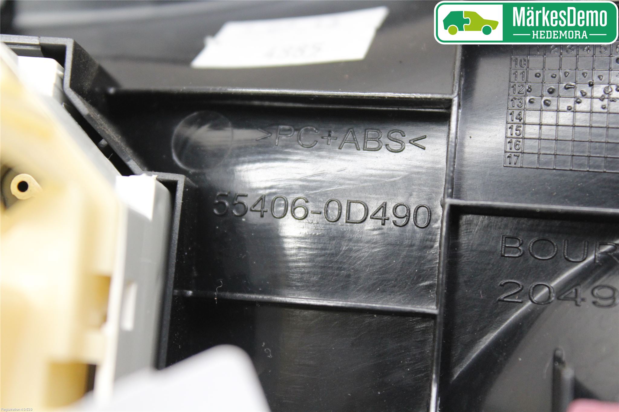 Toyota YARIS XP130 12-14 Varme Ac Betjening-Display