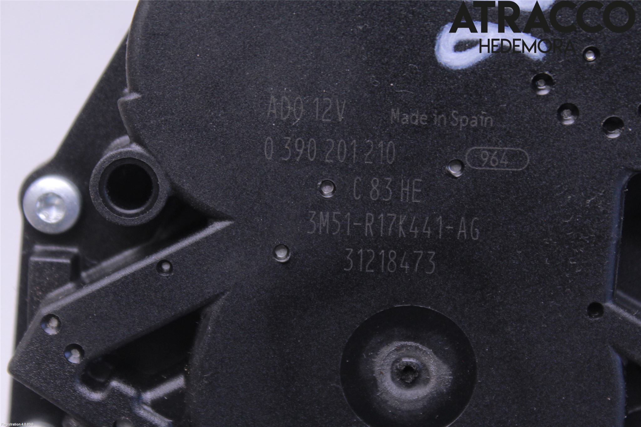 Ford S-MAX 06-15 Viskermotor Bakluke