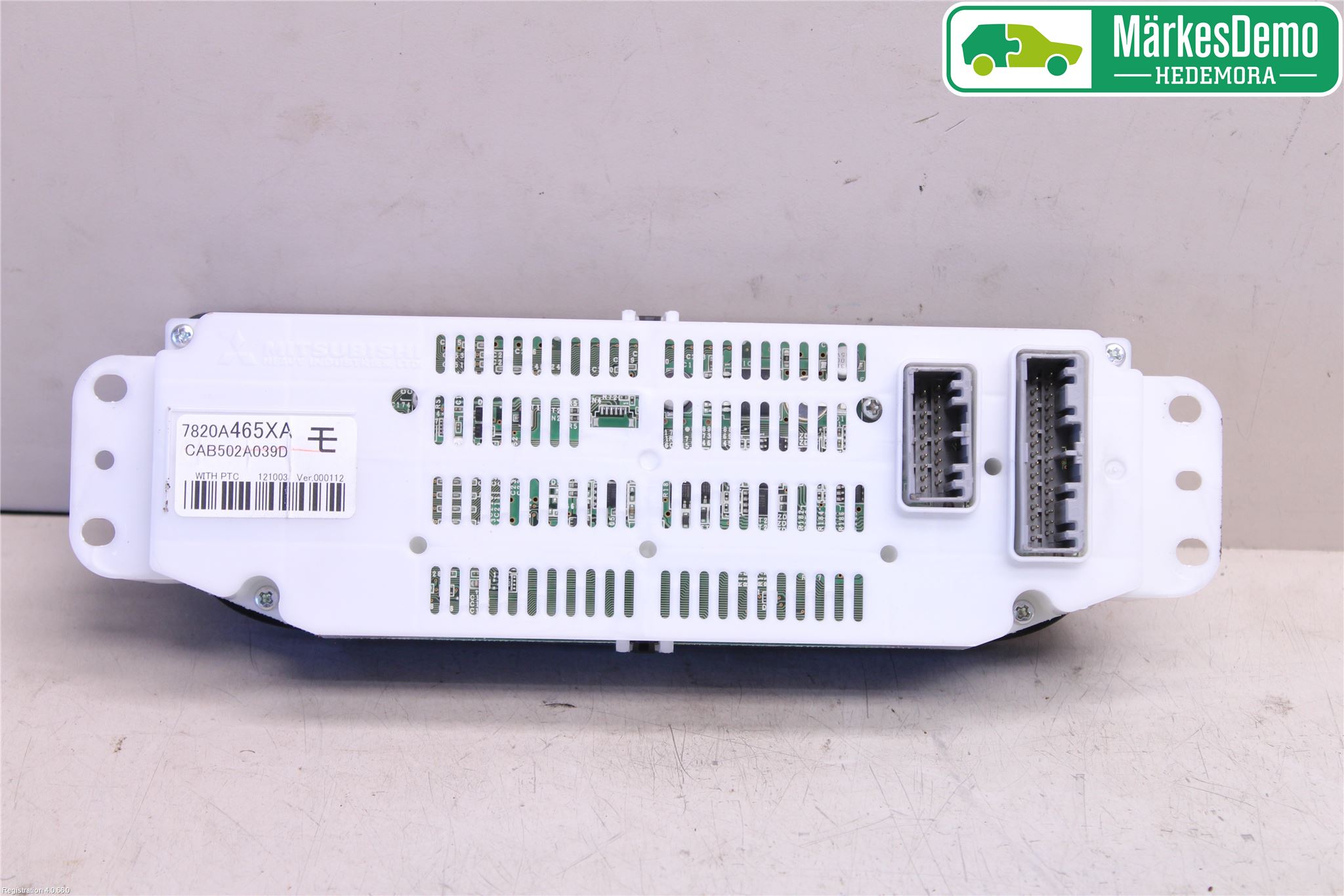 Mitsubishi OUTLANDER 13-21 Varme Ac Betjening-Display