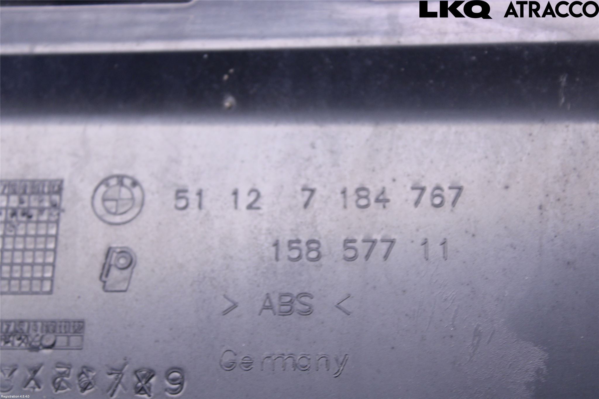 BMW 5 F10/F11/F18 09-17 Støtfangerfeste Bak Venstre