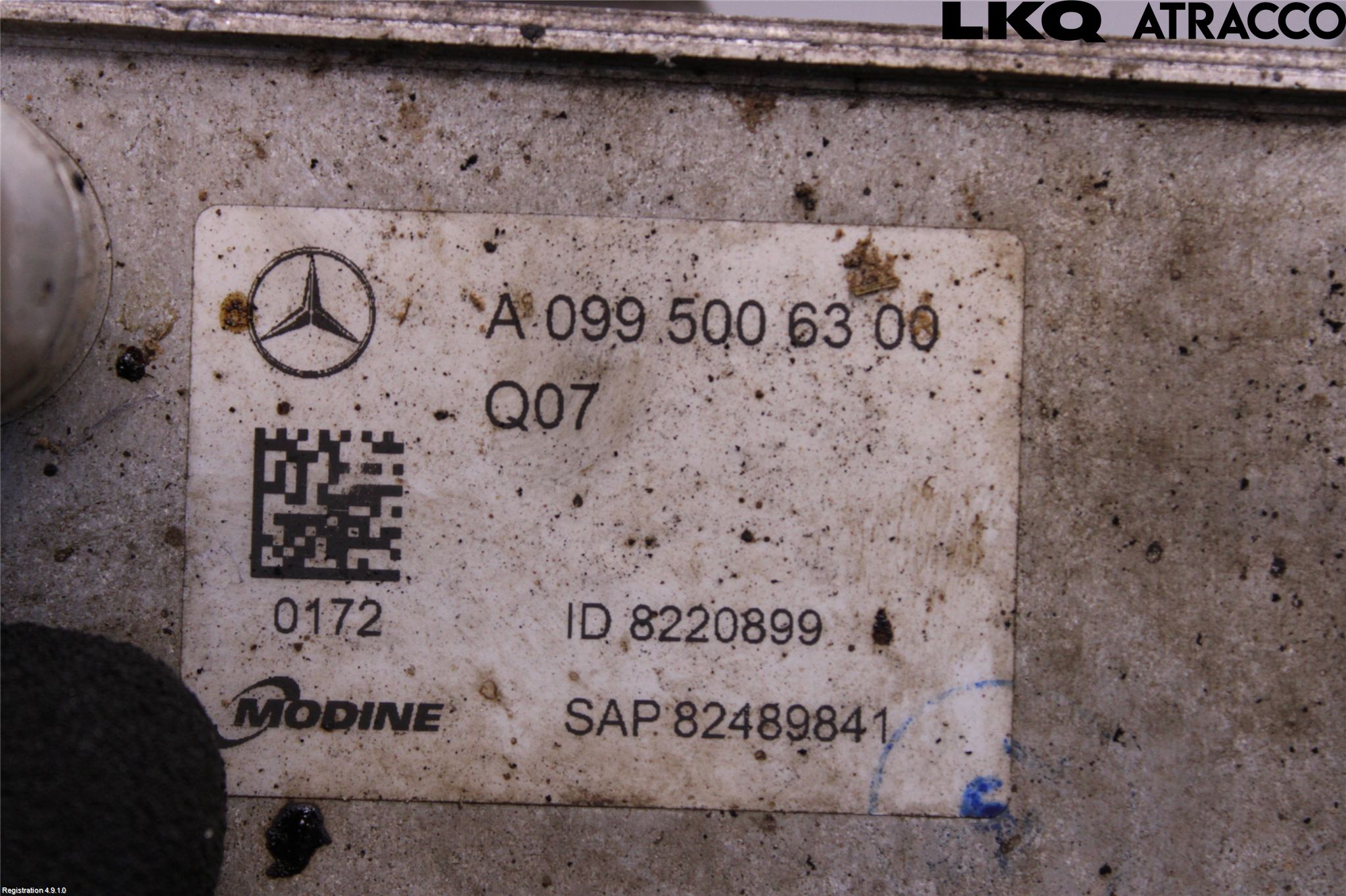 Mercedes-Benz MB C-KLASS (W205) 14-21 Radiator Oljekjøler Automatgea