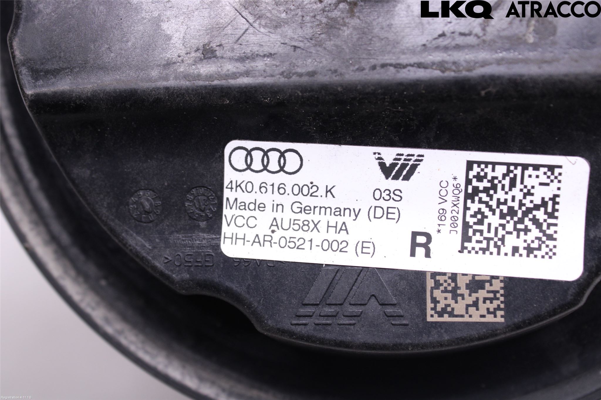 Audi A6 F2/C8 19- Nivåreg Belg - Luftpute
