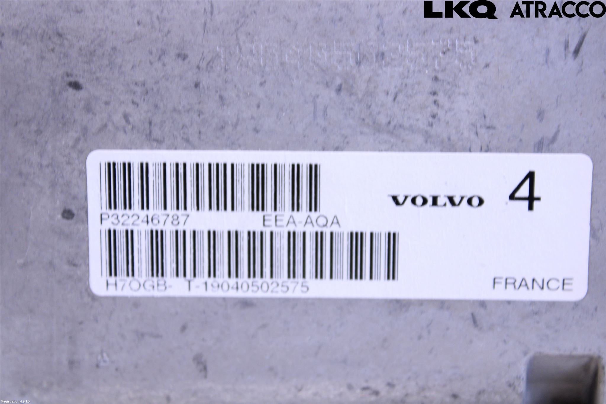 Volvo XC60 18- Rattakselaggregat Justerbart