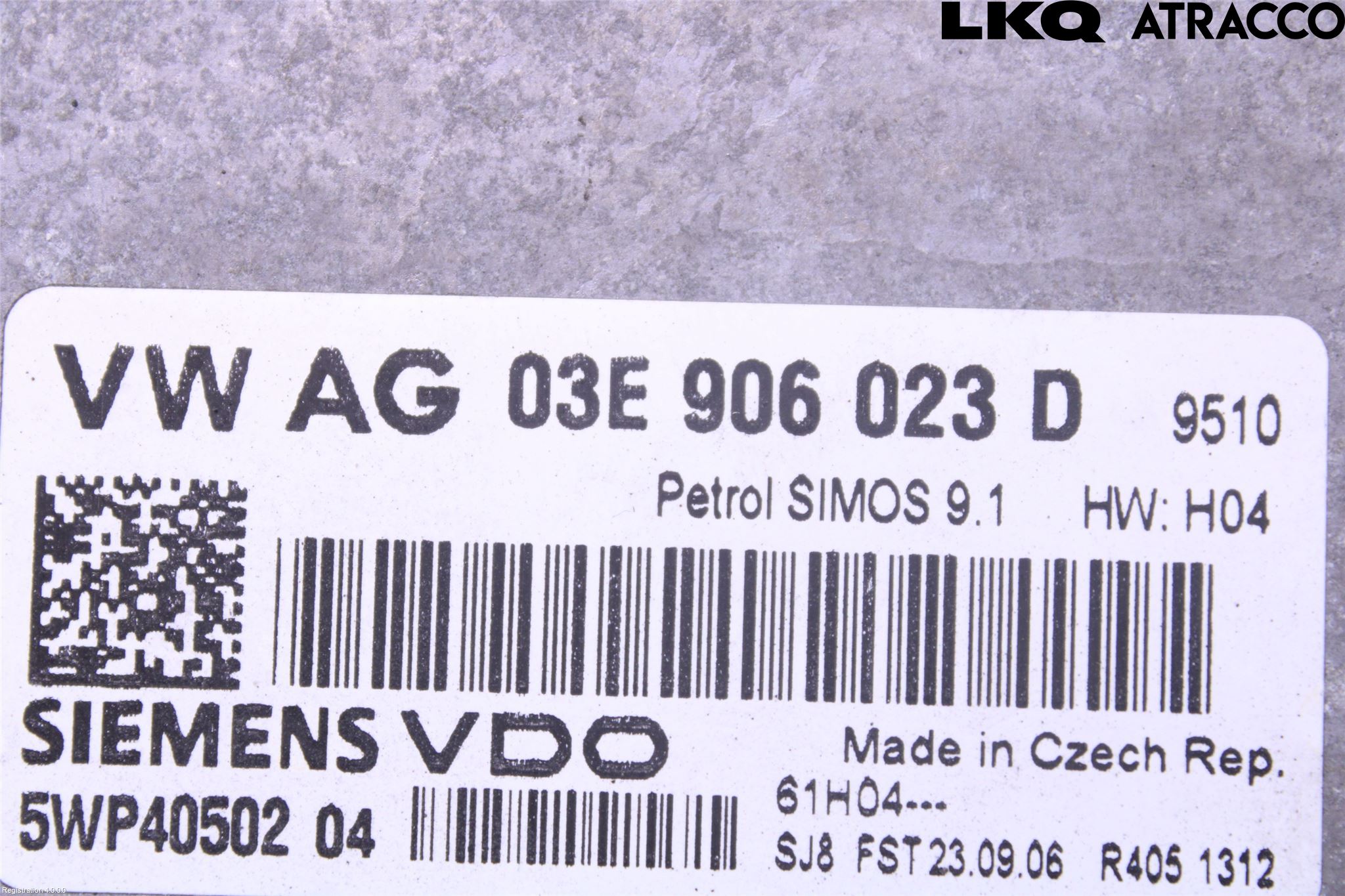 Skoda FABIA 99-07 Styreenhet Innsprøytning