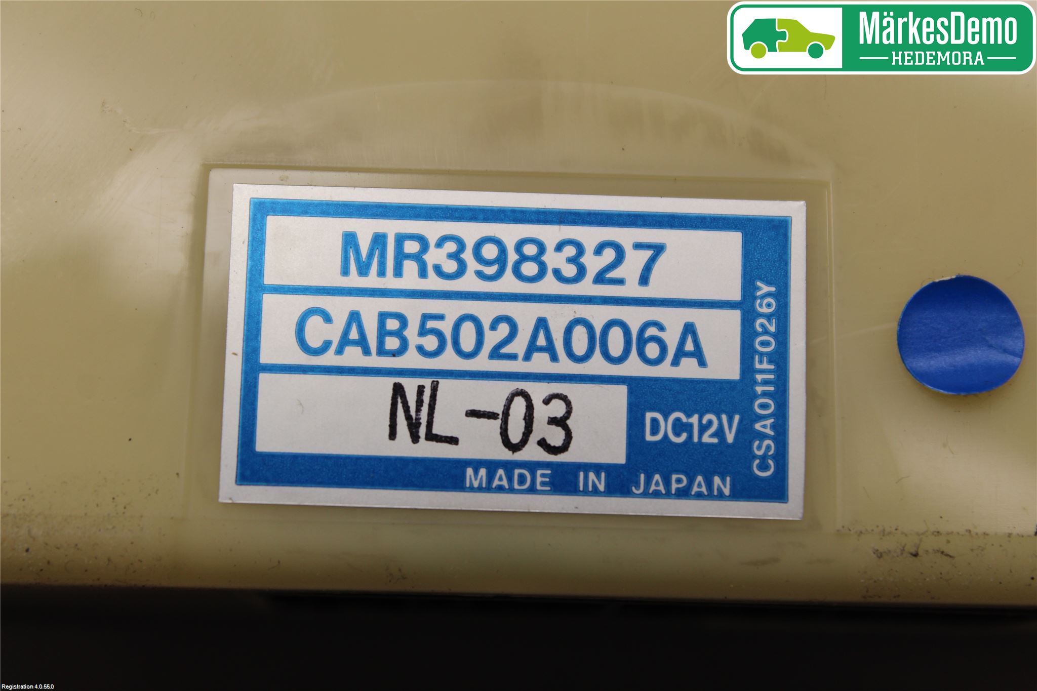 Mitsubishi LANCER  97-03 Varme Ac Betjening-Display