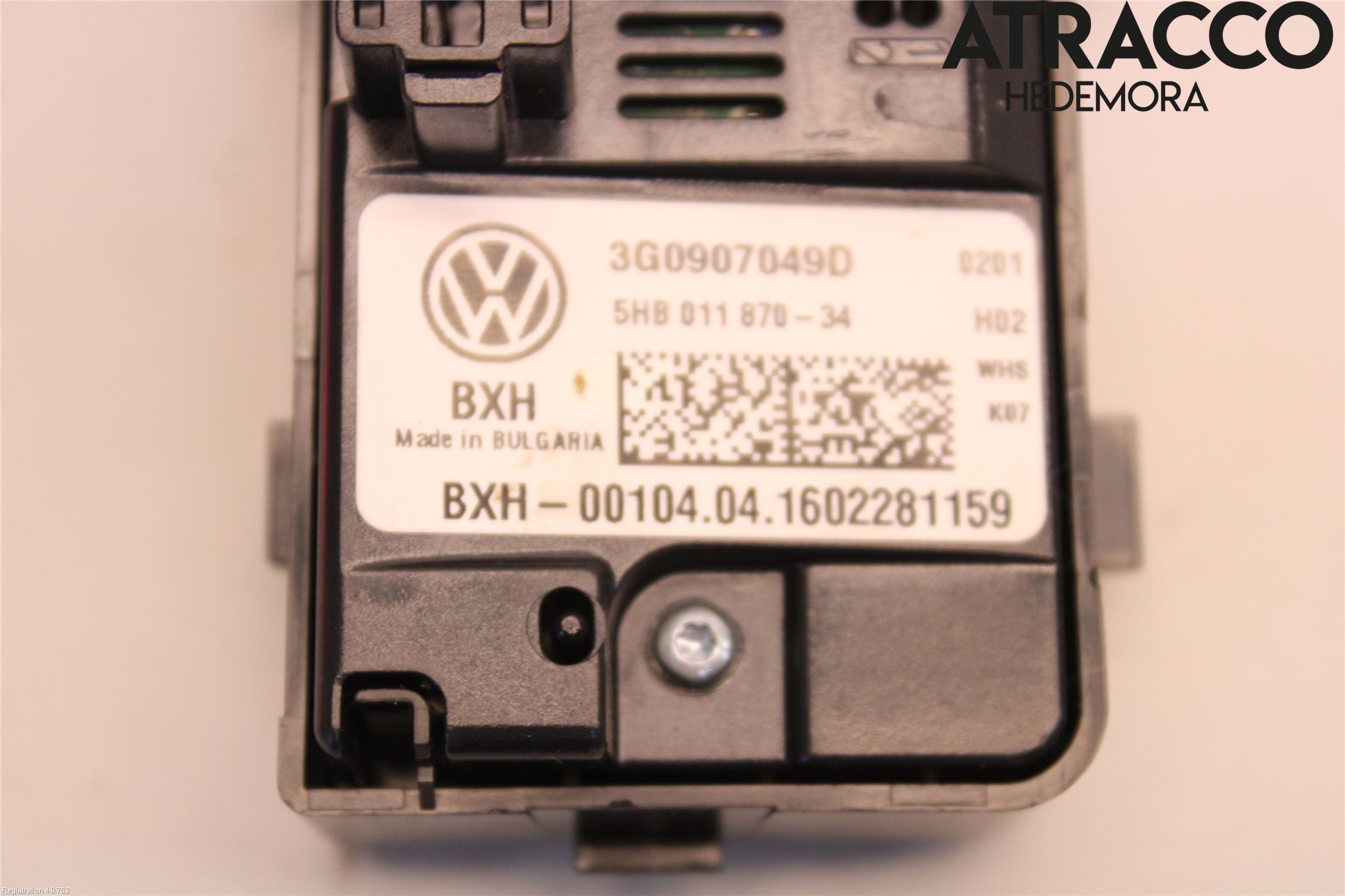 Volkswagen VW PASSAT 15-19 Varme Ac Betjening-Display