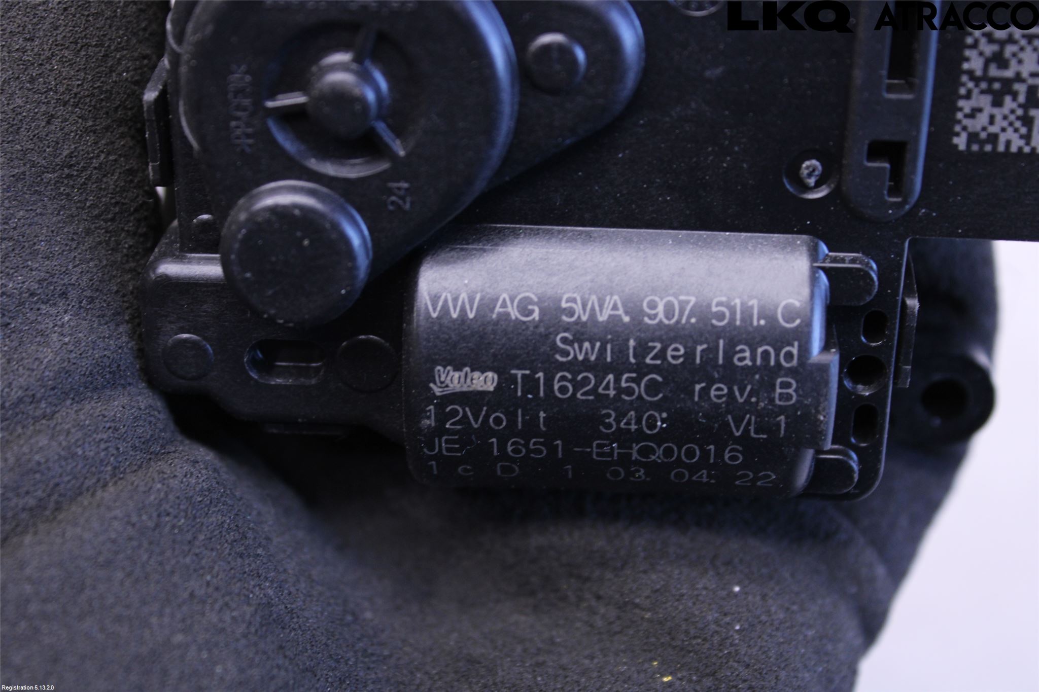 Volkswagen VW GOLF / E-GOLF VIII 20- Varme Ac Regulerings Motor