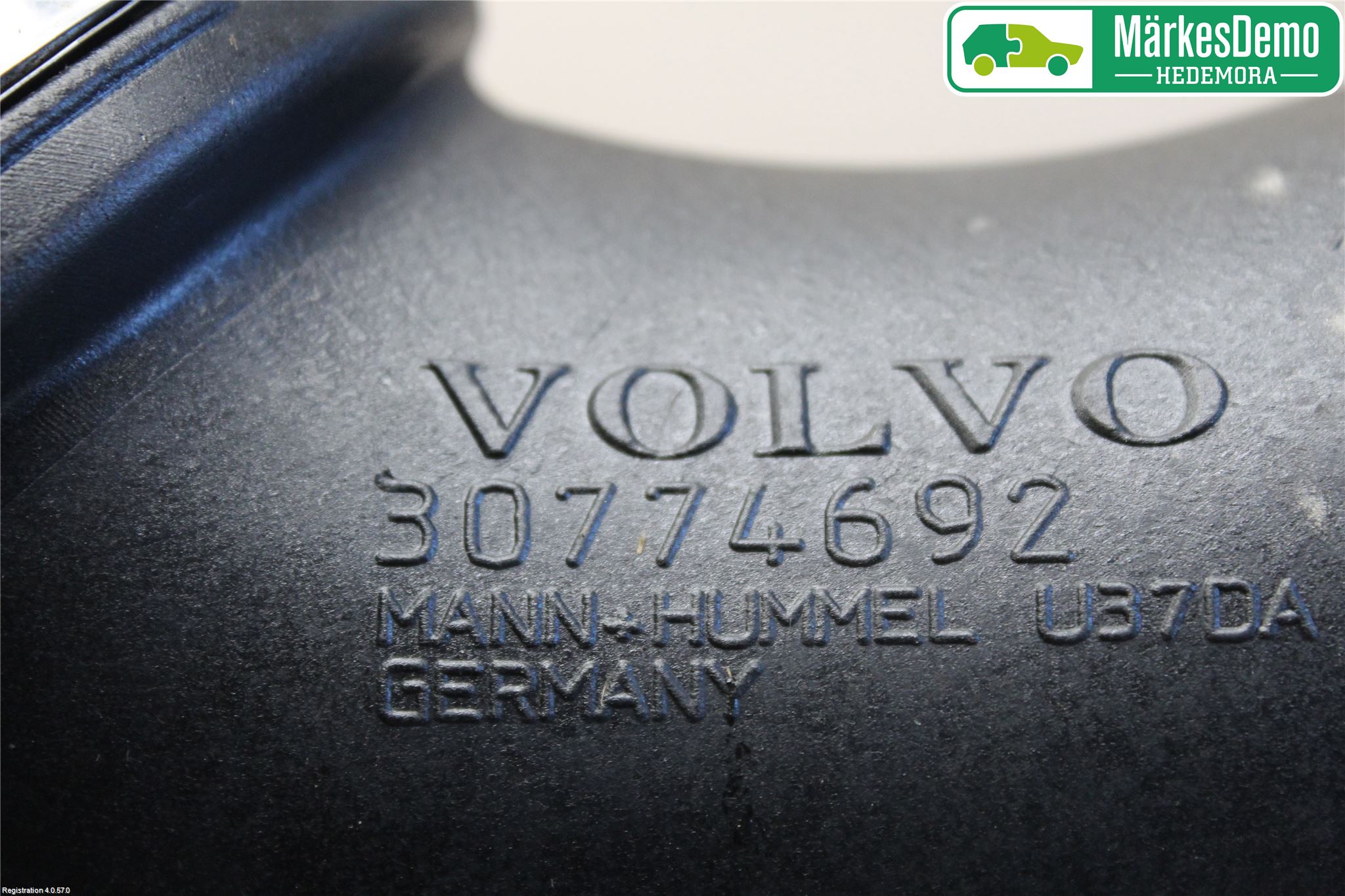 Volvo S80 07-13 Intercooler Rør-Slange