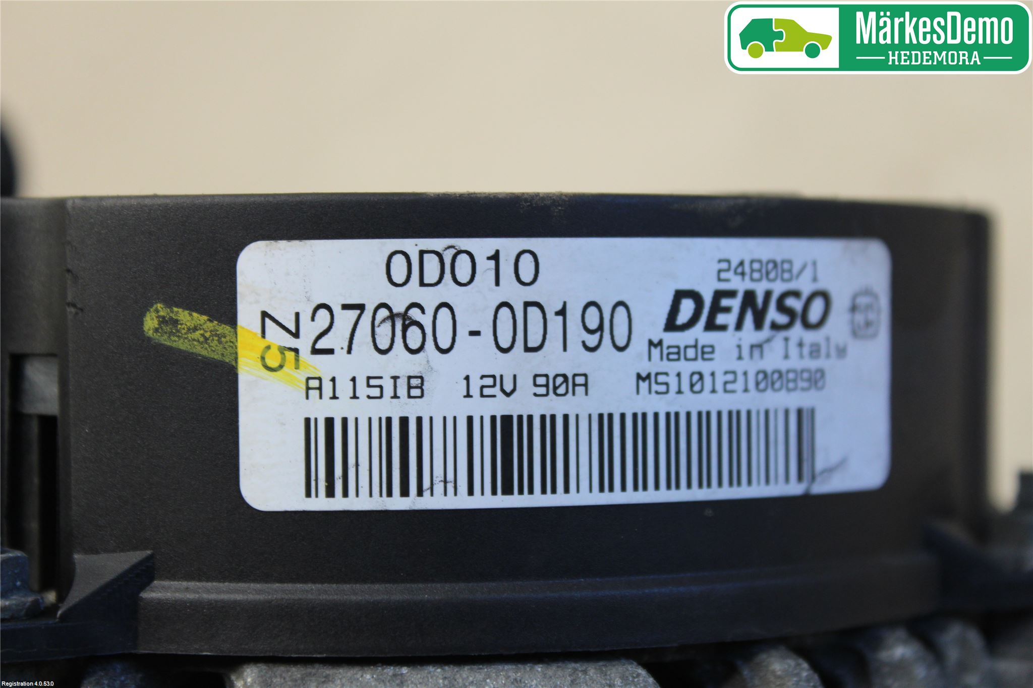 Toyota COROLLA VERSO 08-09 Dynamo