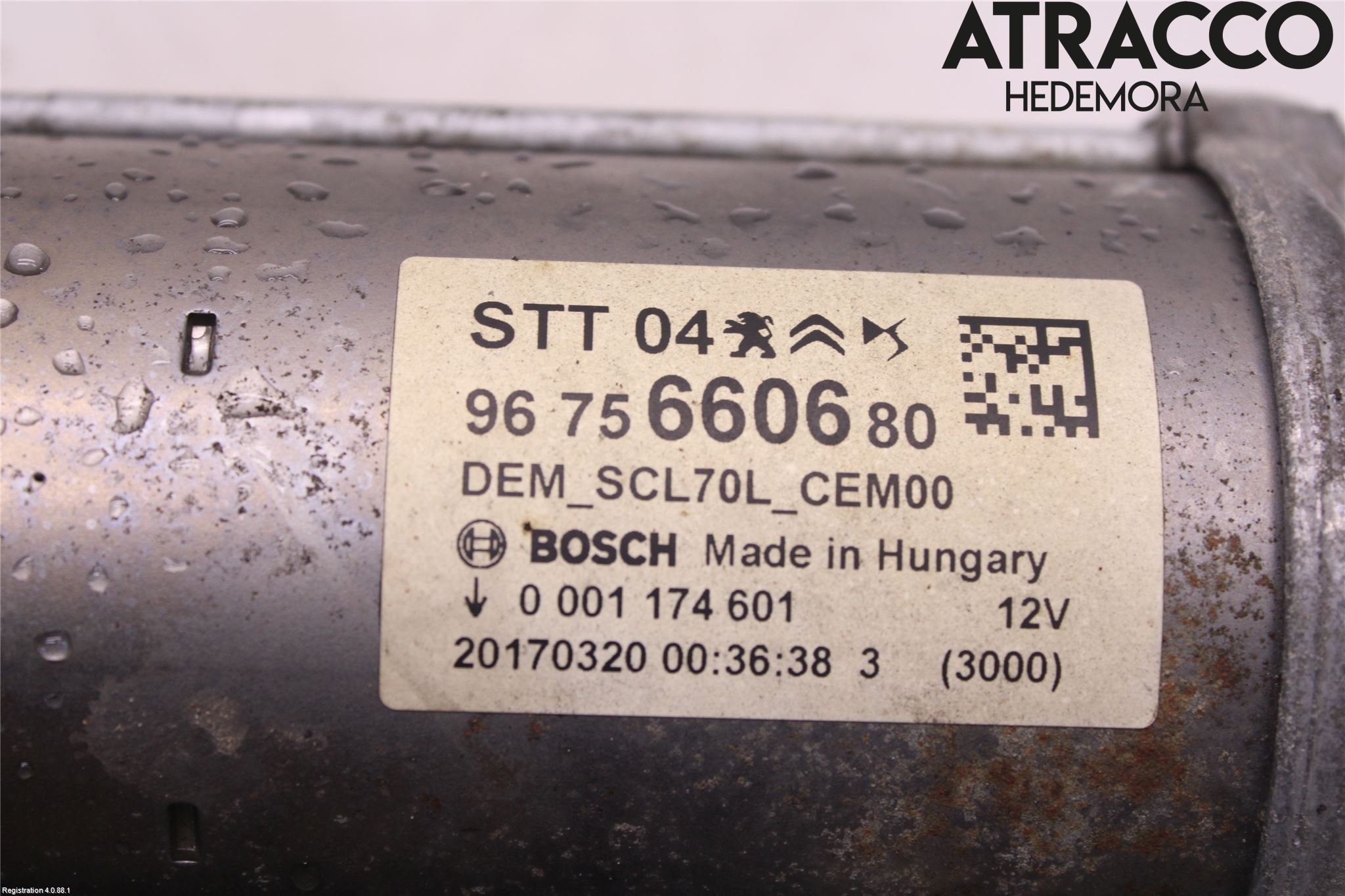 Citroen BERLINGO 08-18 Startmotor Diesel