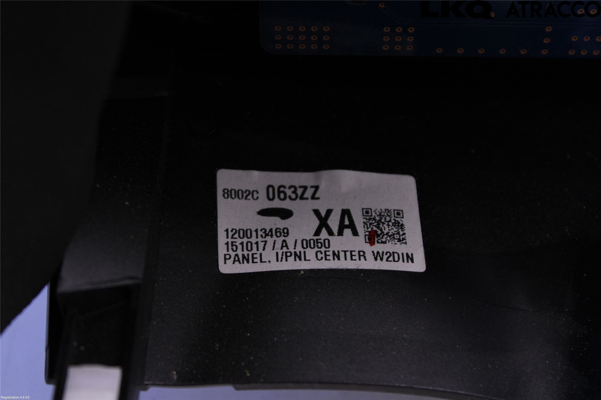 Mitsubishi ASX 10-22 Innr Radio Ramme