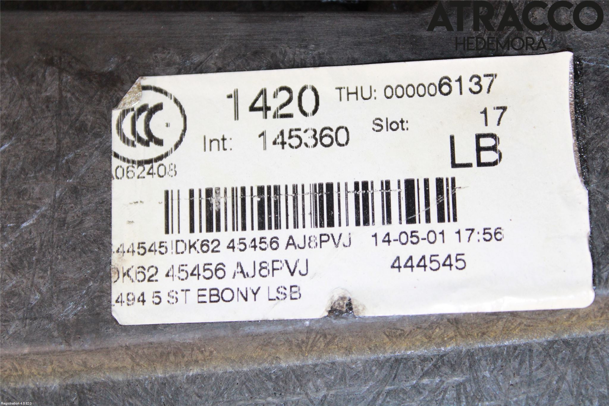 Landrover RANGE ROVER SPORT (L494) 14-22 Bakluke Bun (Utgår 5023)