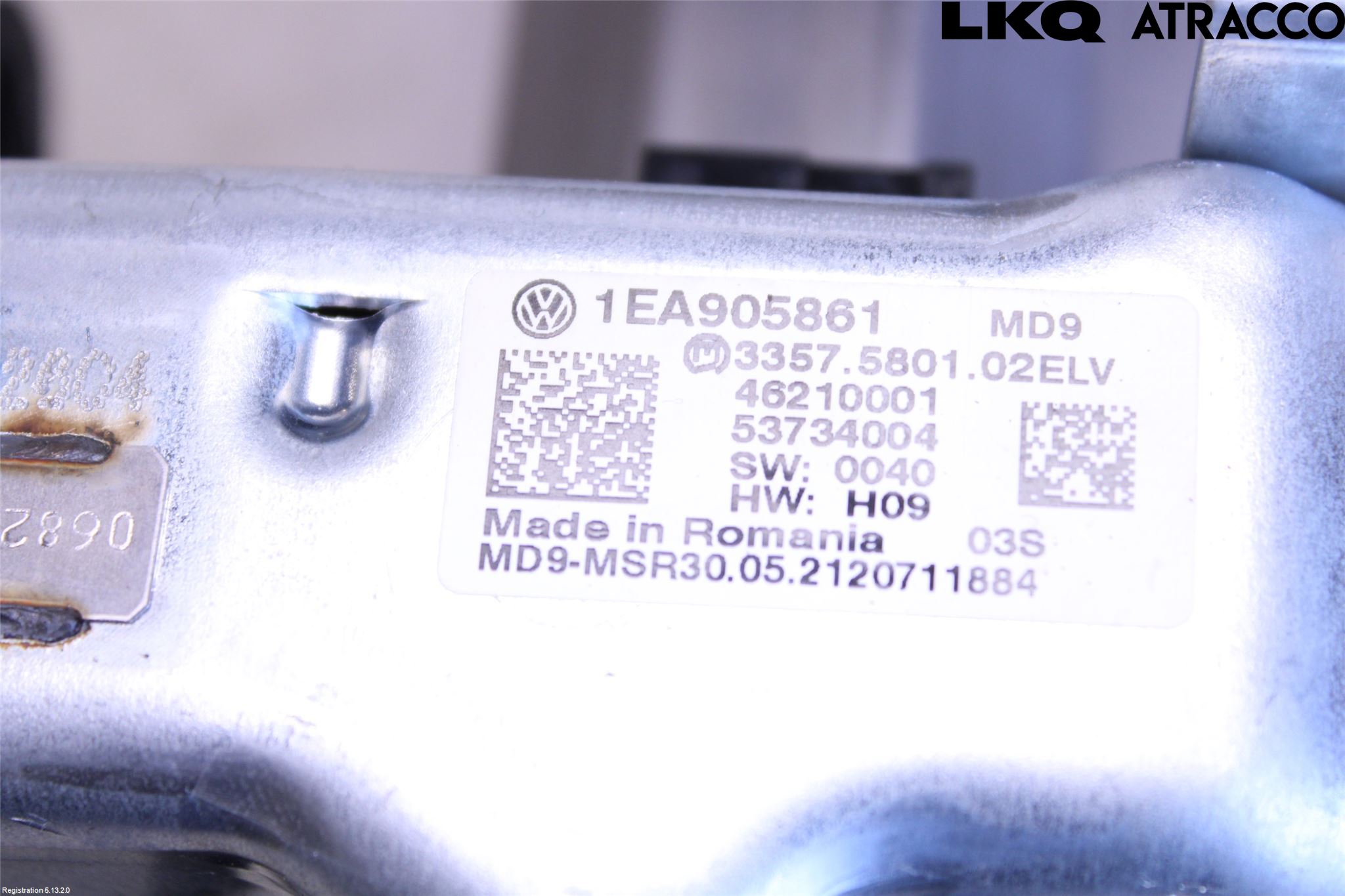 Volkswagen VW ID.4 21- Rattakselaggregat Justerbart
