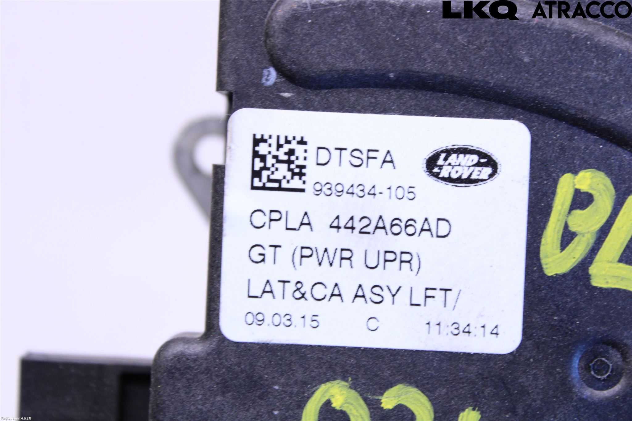 Landrover RANGE ROVER SPORT (L494) 14-22 Bakluke-Lokk Låsekasse