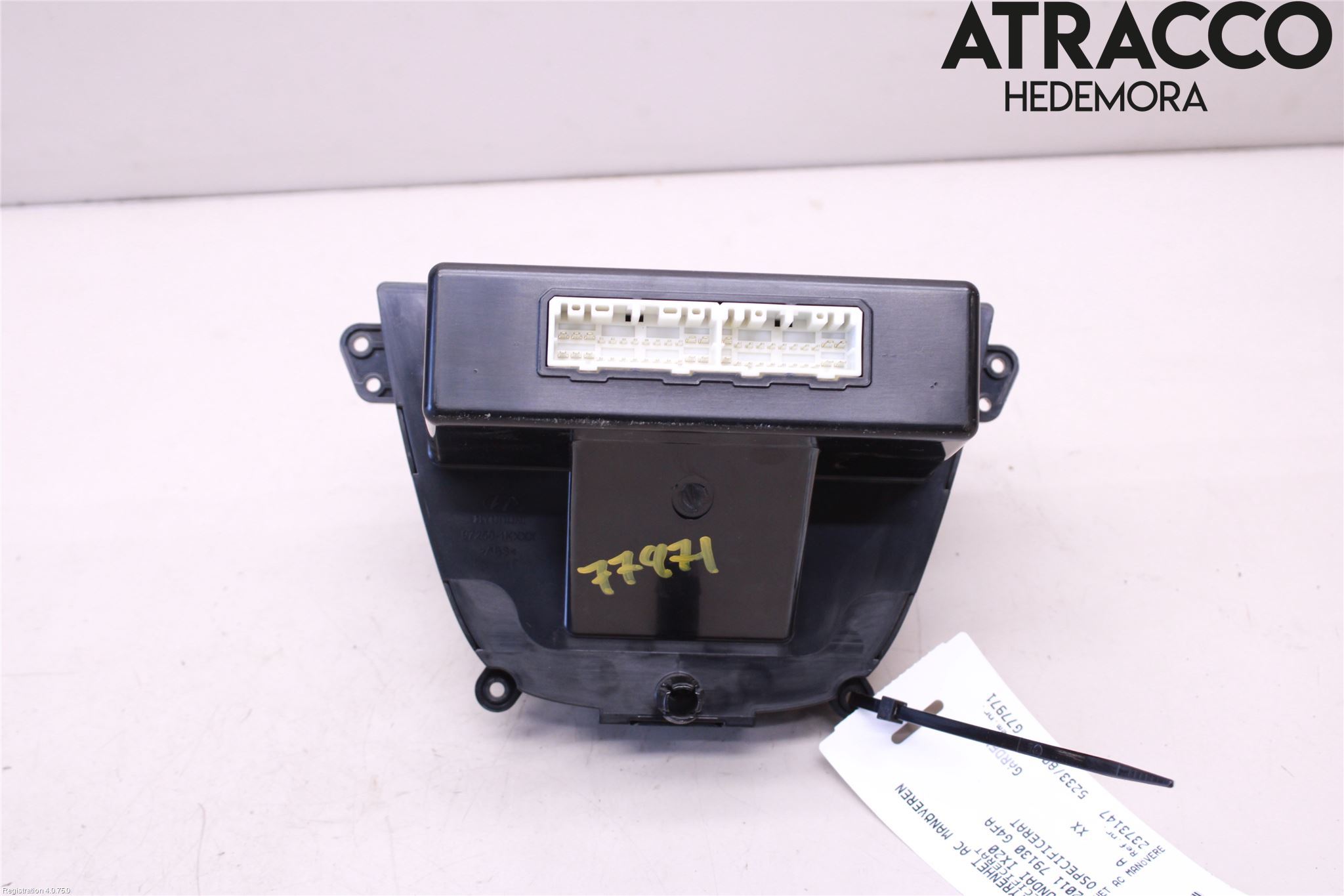 Hyundai ix20 Varme Ac Betjening-Display