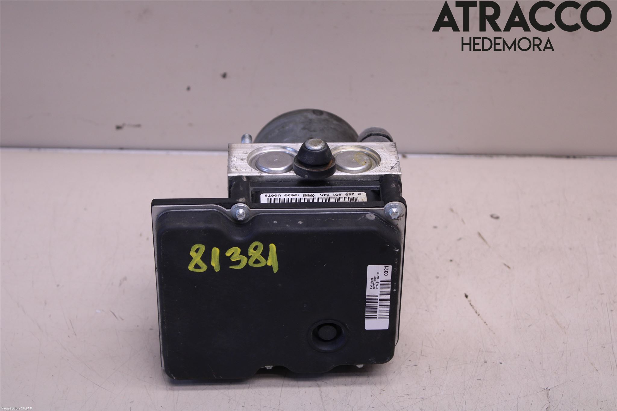 Peugeot 508 11-18 Abs Hydraulikkaggregat