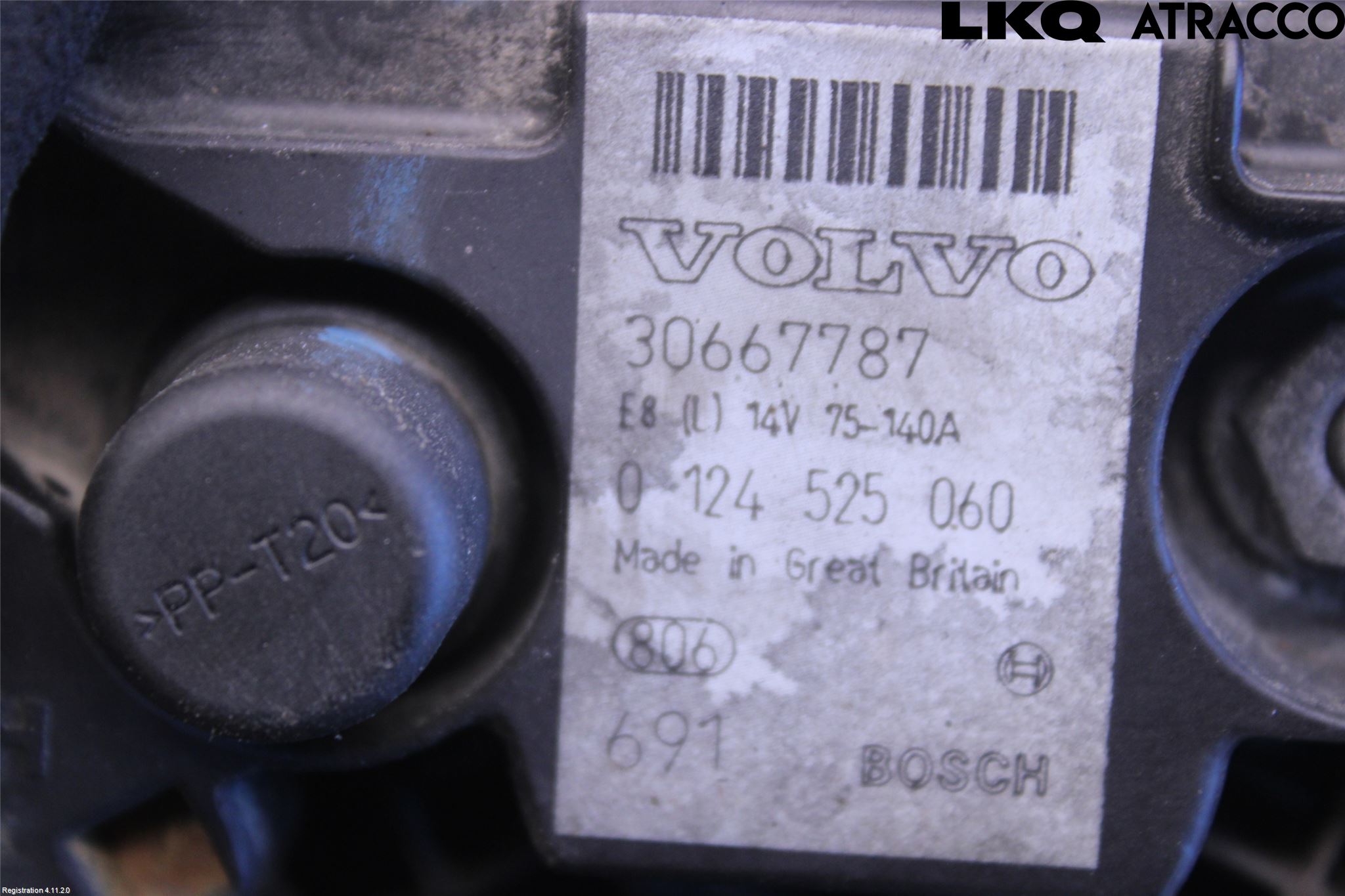 Volvo V70 05-08 Dynamo