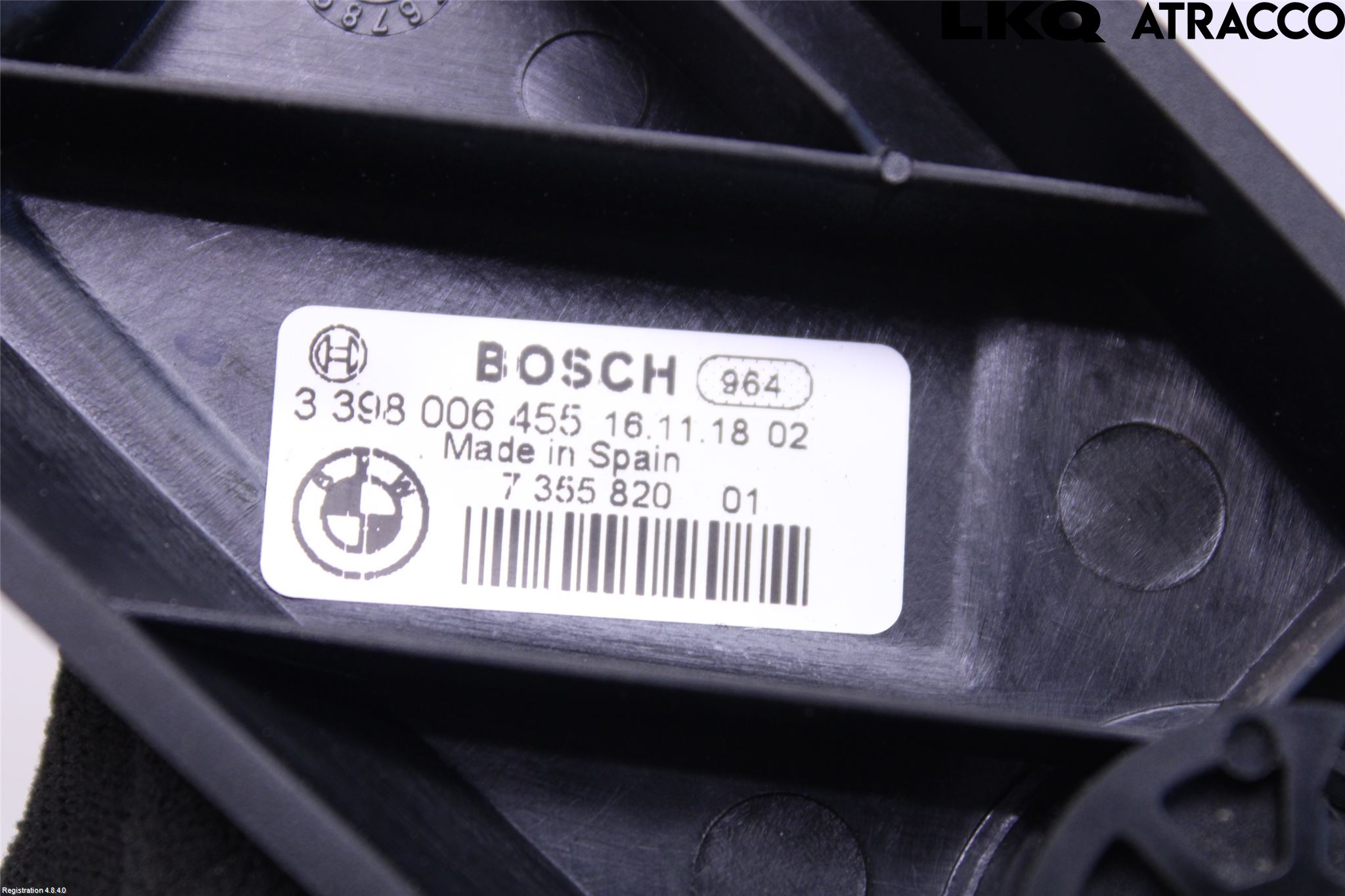 BMW 5 F10/F11/F18 09-17 Viskeroverføring Bakrute