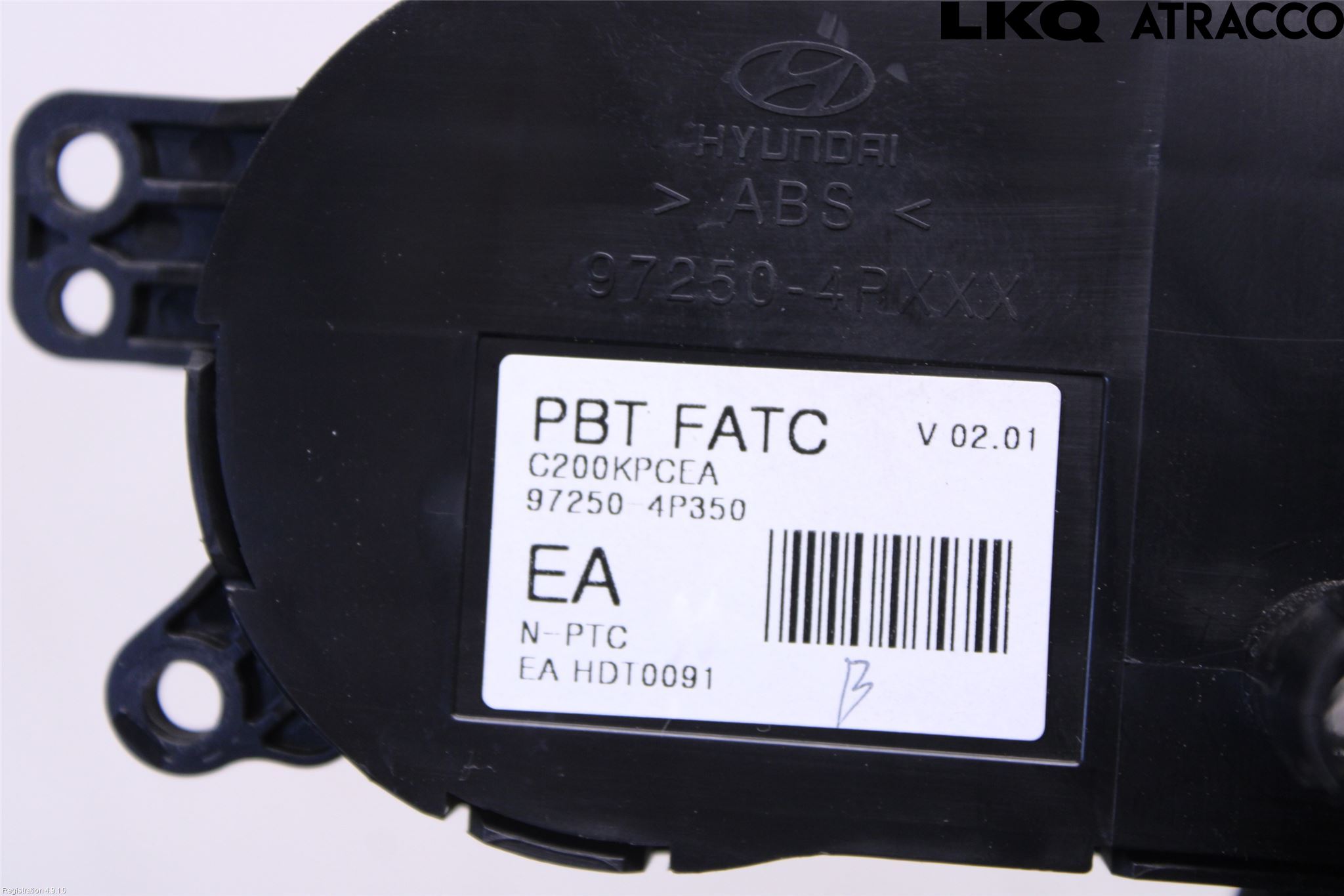 Hyundai i20 PB 09-14 Varme Ac Betjening-Display