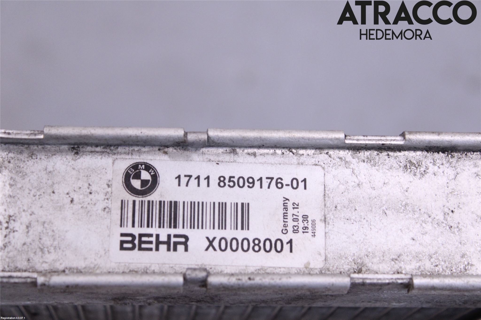 BMW 5 GT F07 09-17 Radiator Automat