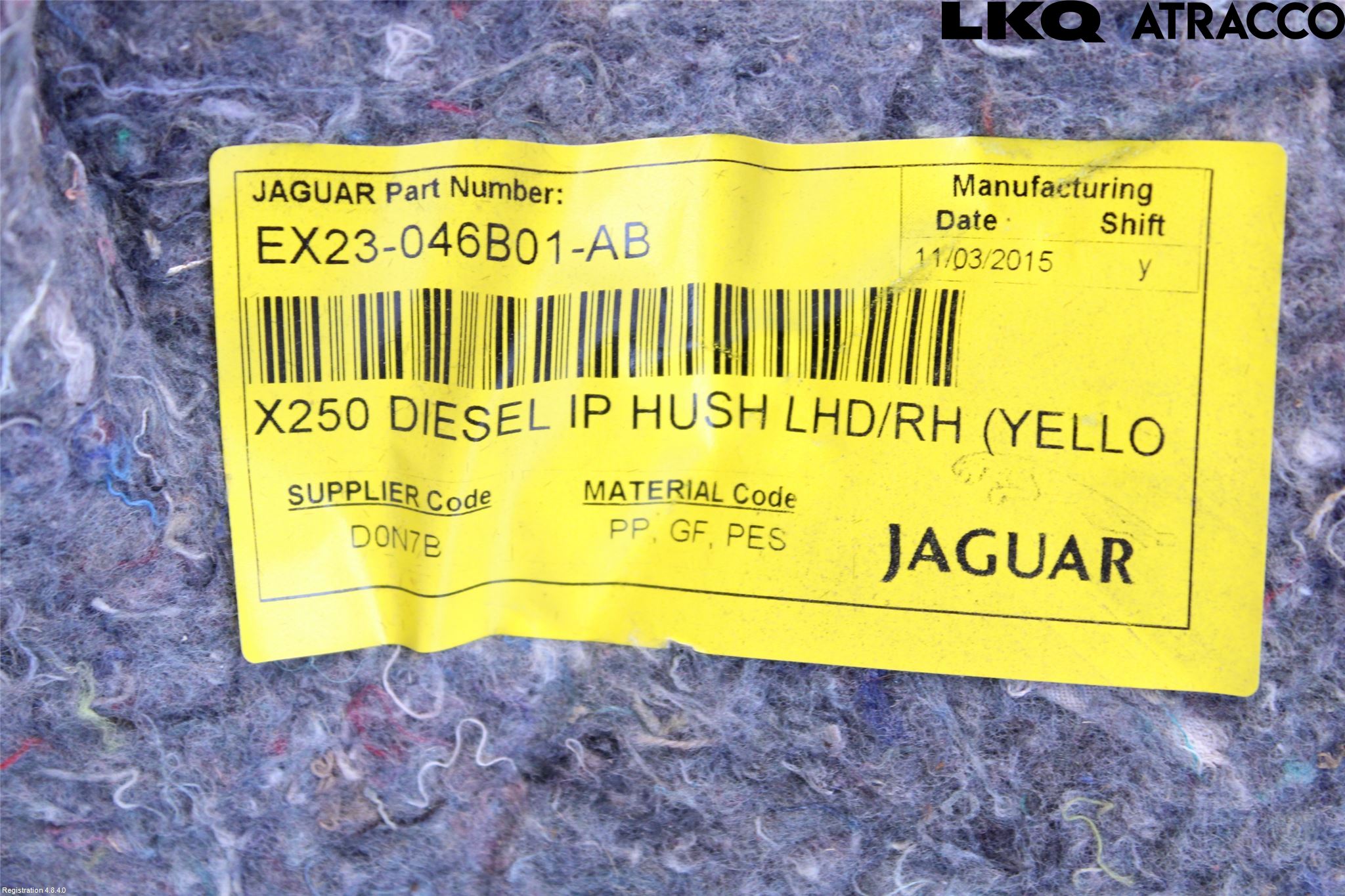 Jaguar XF 08-15 Innr Dashbord Sparkeplate