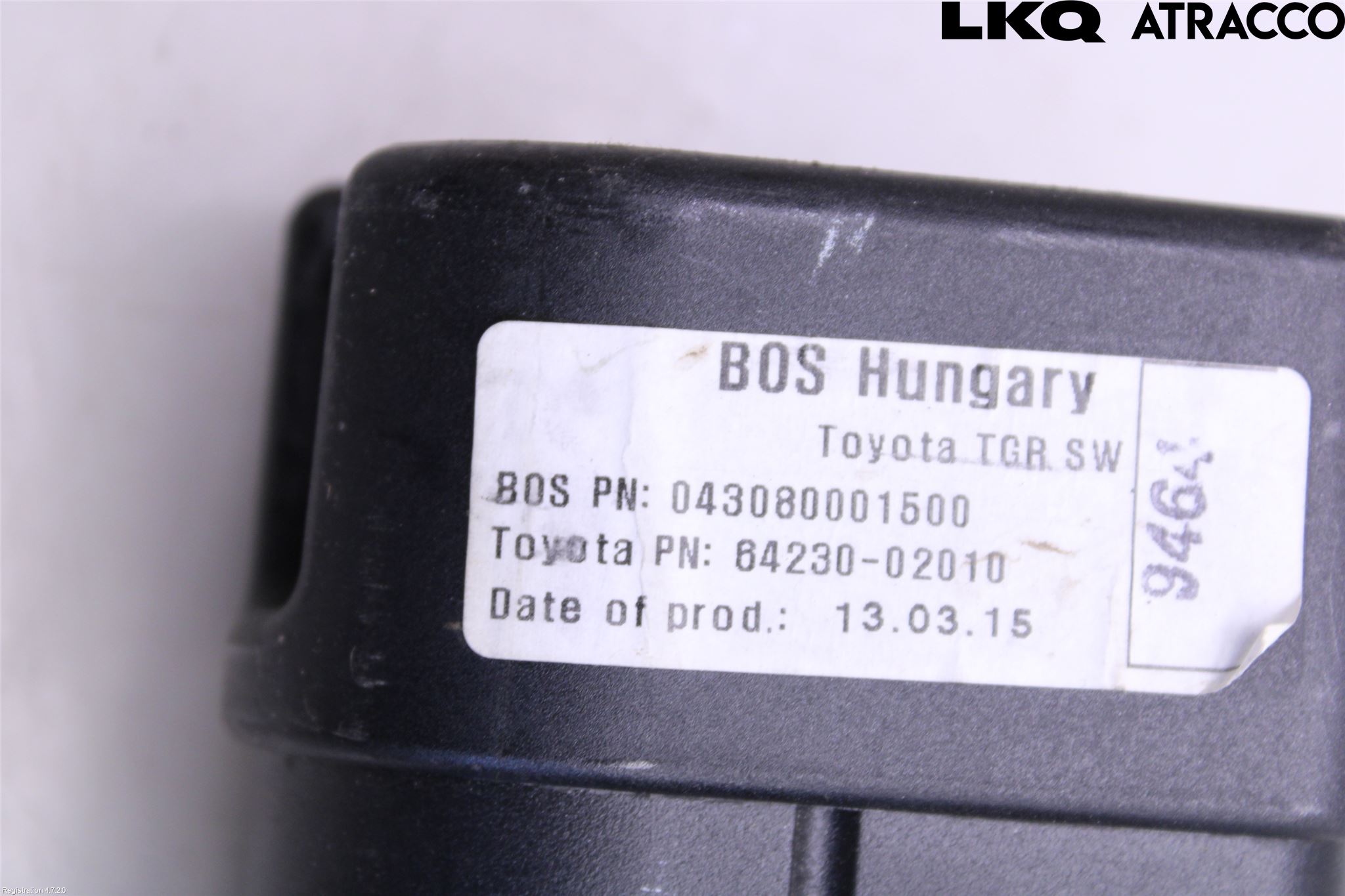 Toyota AURIS 13-19 Innr Lastenett