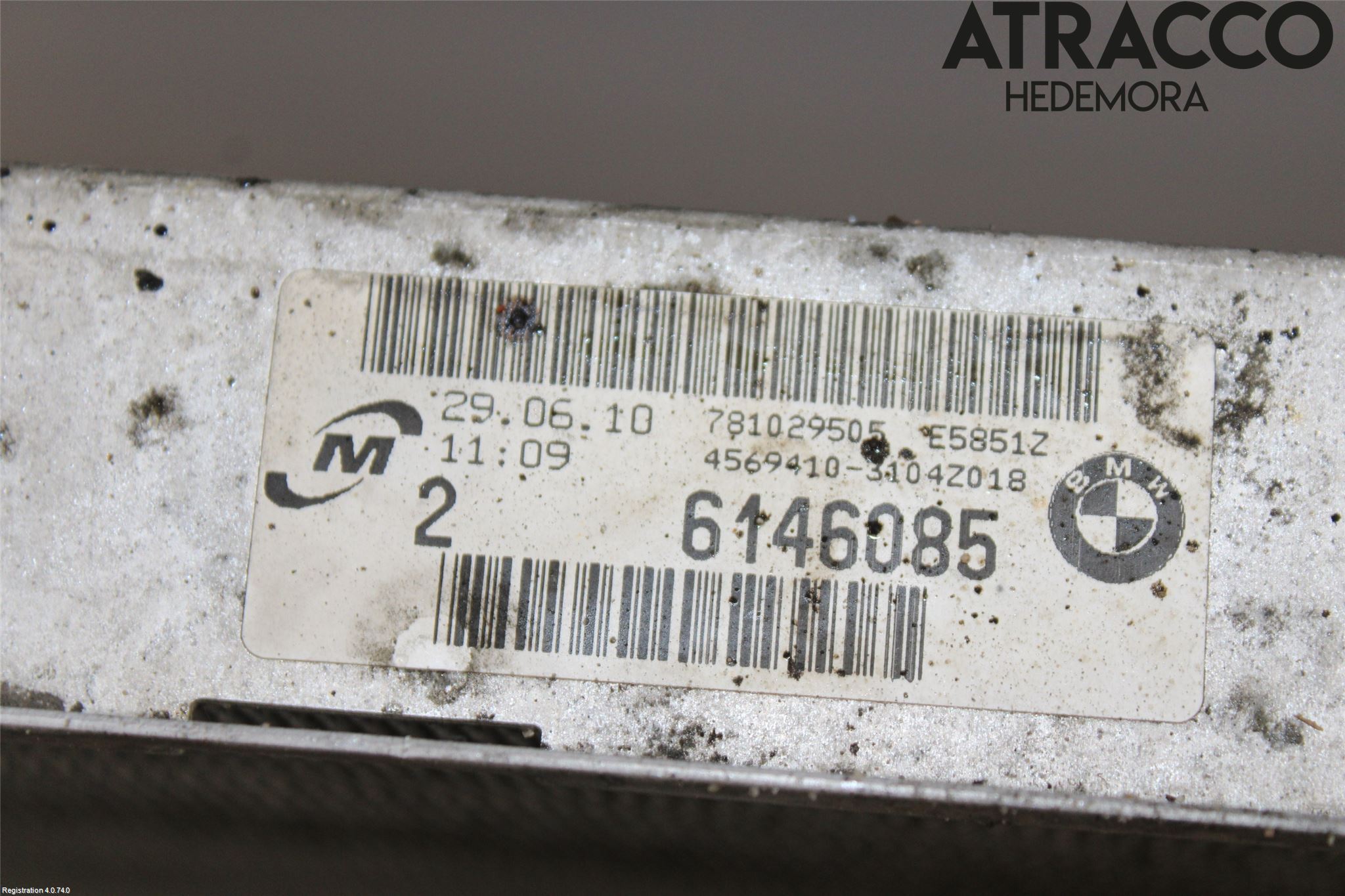 BMW 3 E90/91 SED/TOU 05-12 Radiator Manuell