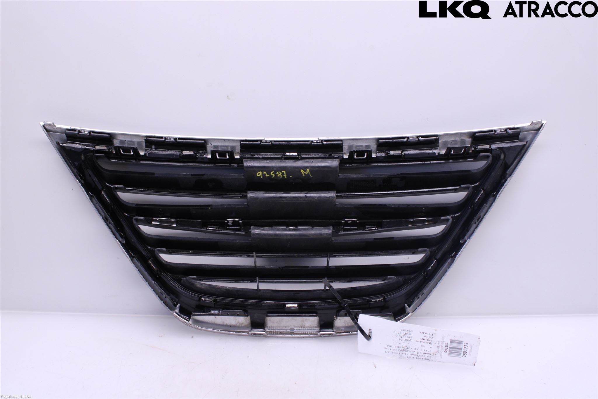 Saab 9-3 VER2/VER3 08-15 Grilldel Midt