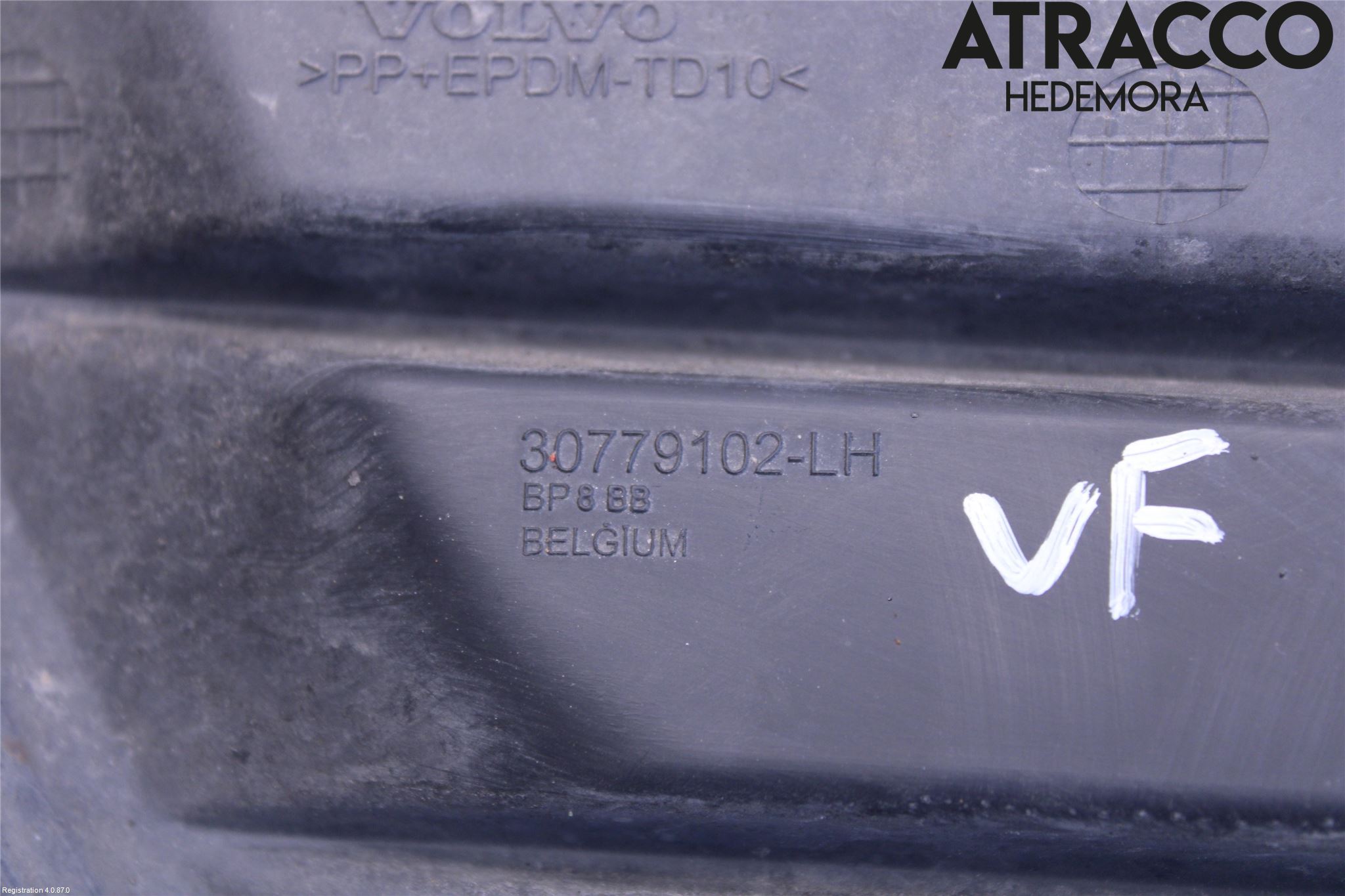 Volvo V50 08-12 Støtfanger Foran Hjørne Vens