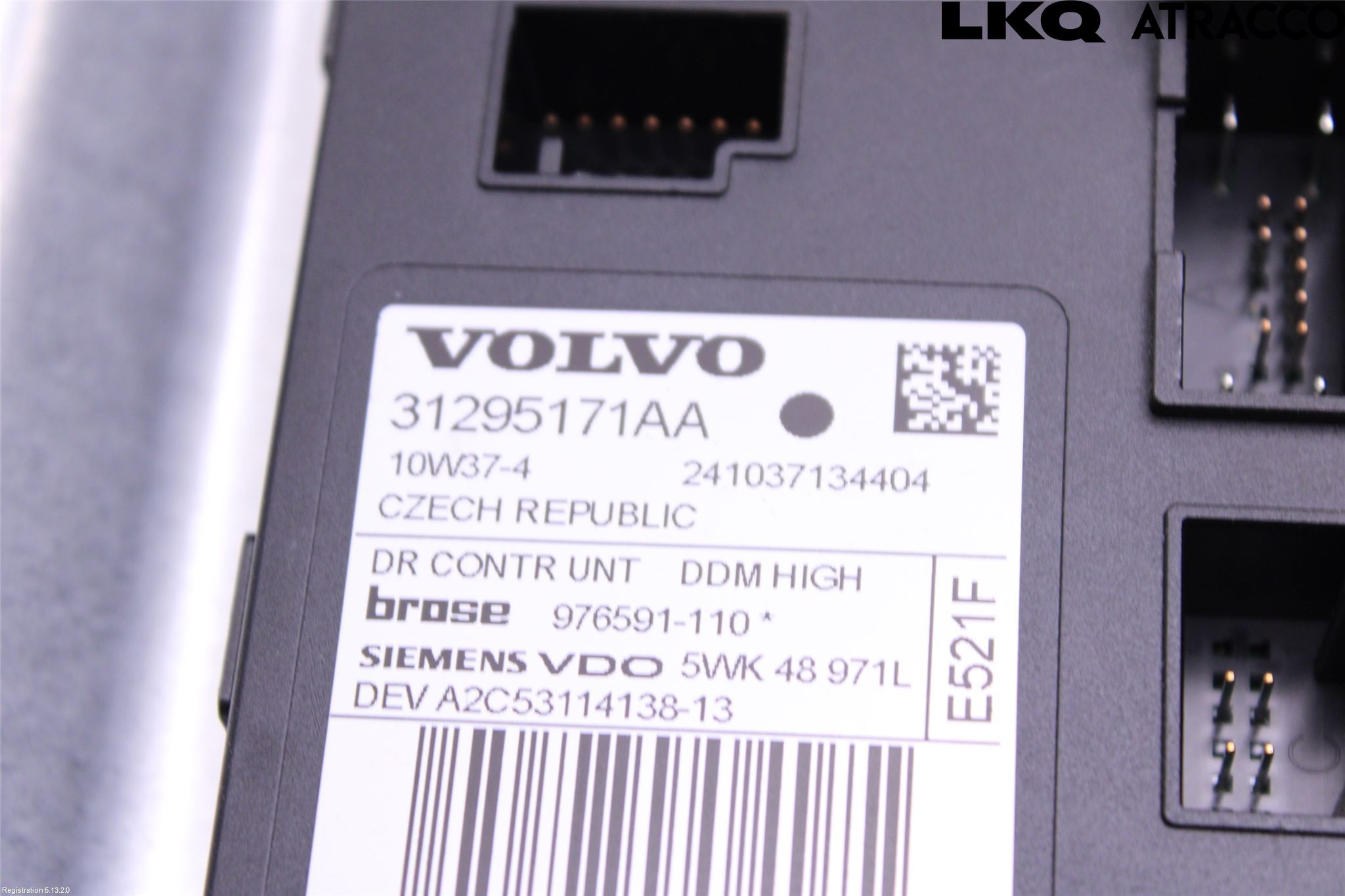 Volvo C30 10-13 Vindusheis El Komp