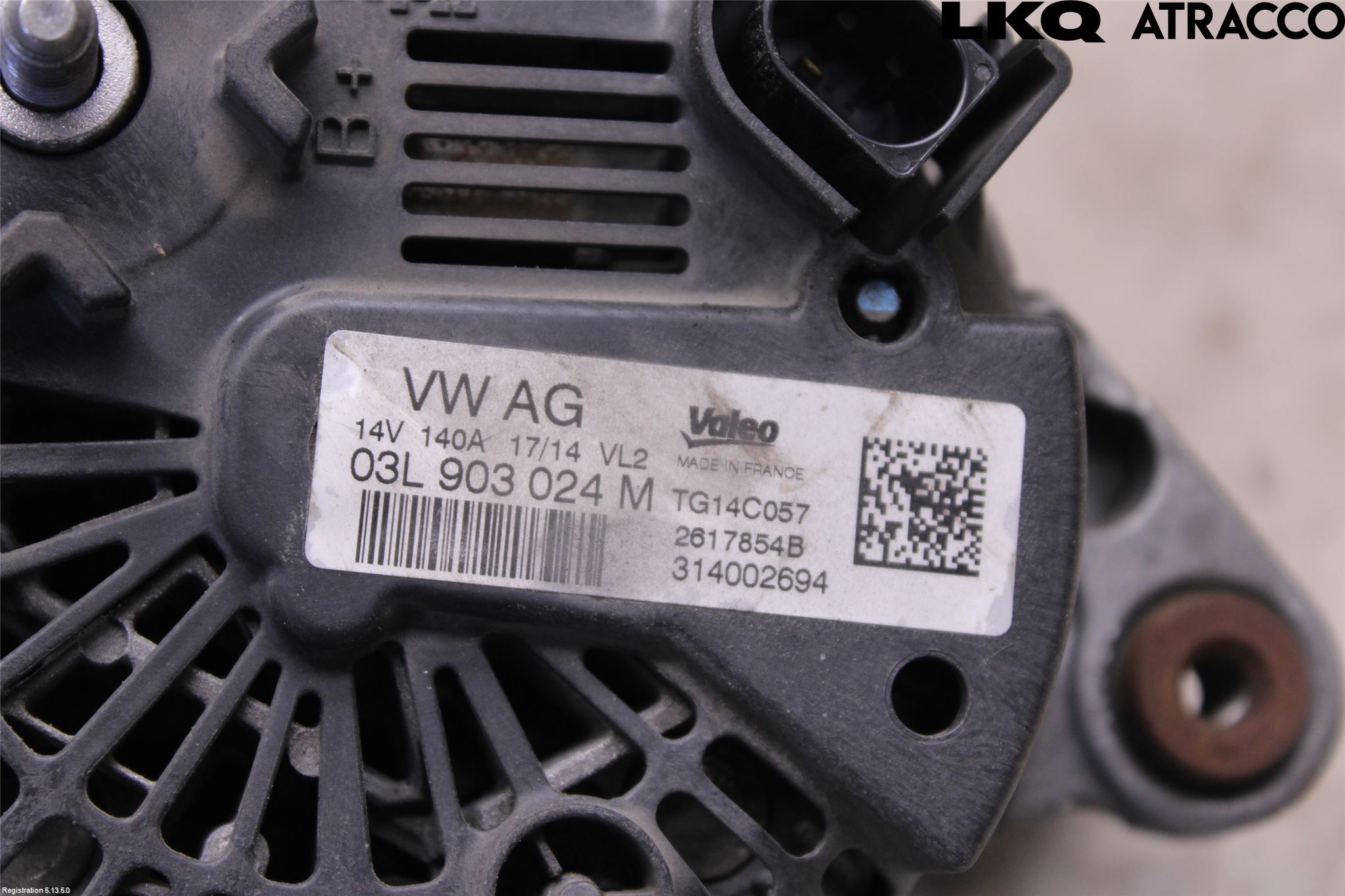 Skoda SUPERB 09-15 Dynamo