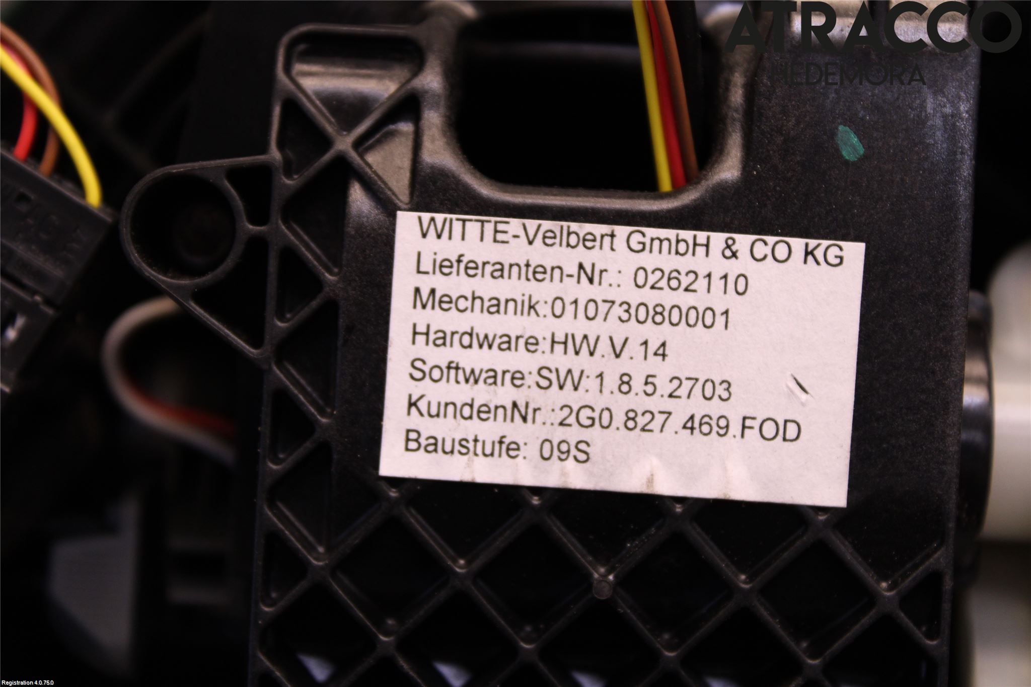 Volkswagen VW POLO VI 18->> Bakluke Handtak Ytre