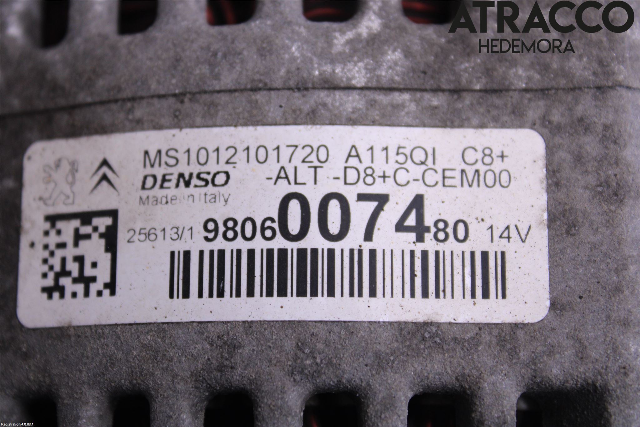 Peugeot 208 12-15 Dynamo