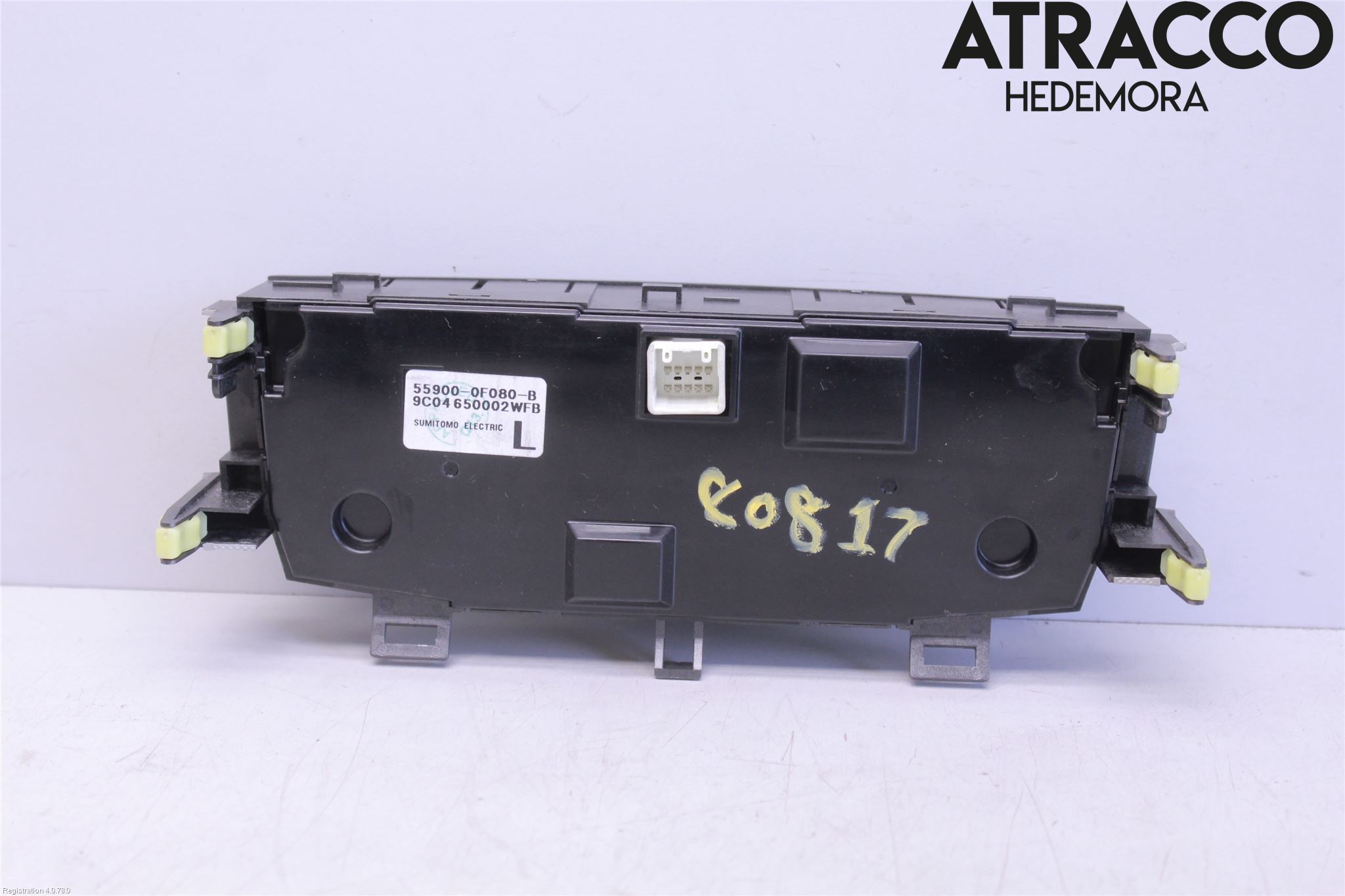 Toyota VERSO 09-18 Varme Ac Betjening-Display