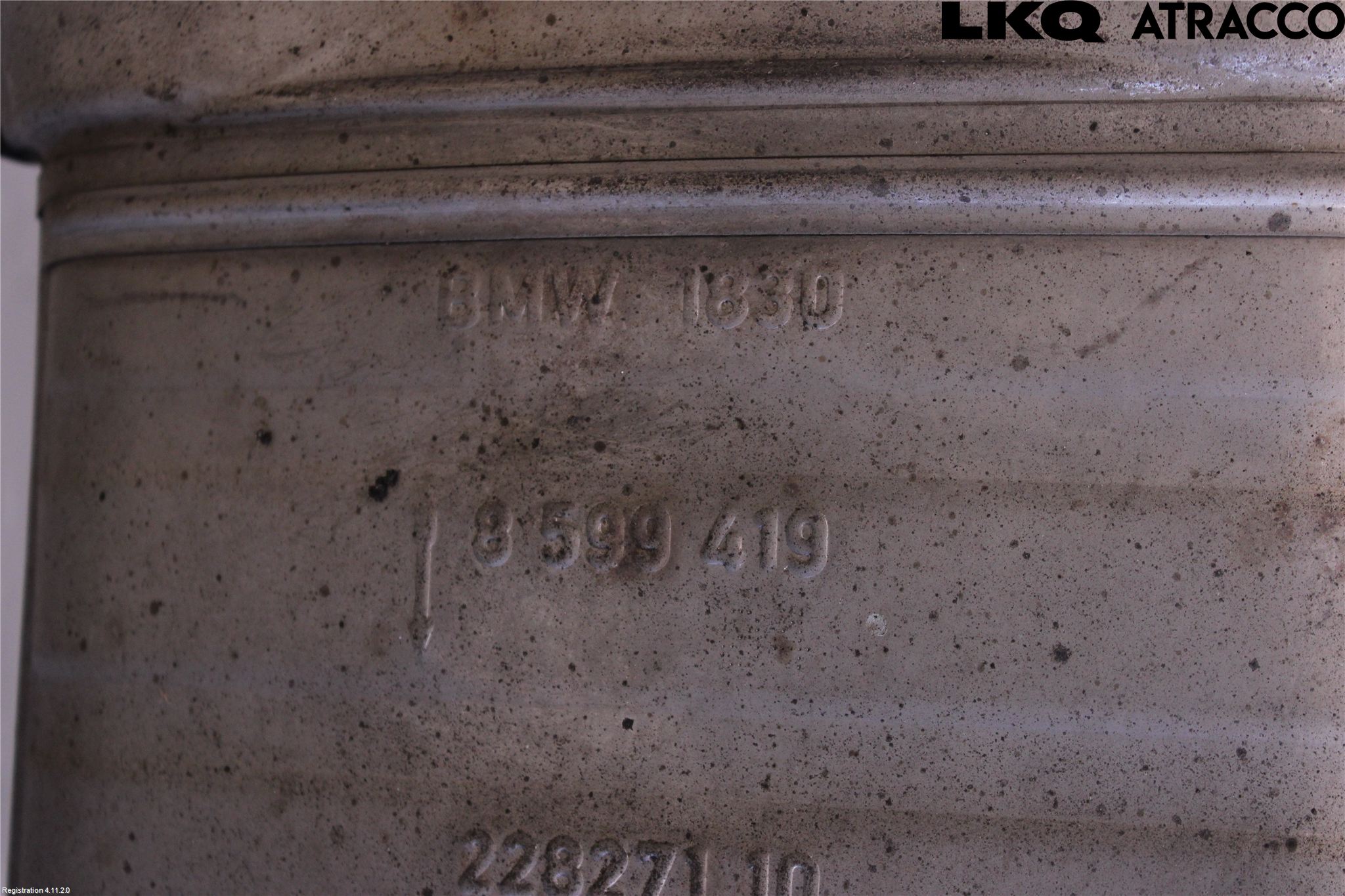 BMW 3 G20/G21/G80/G81 19- Eksos Foran-Mitt-Bak