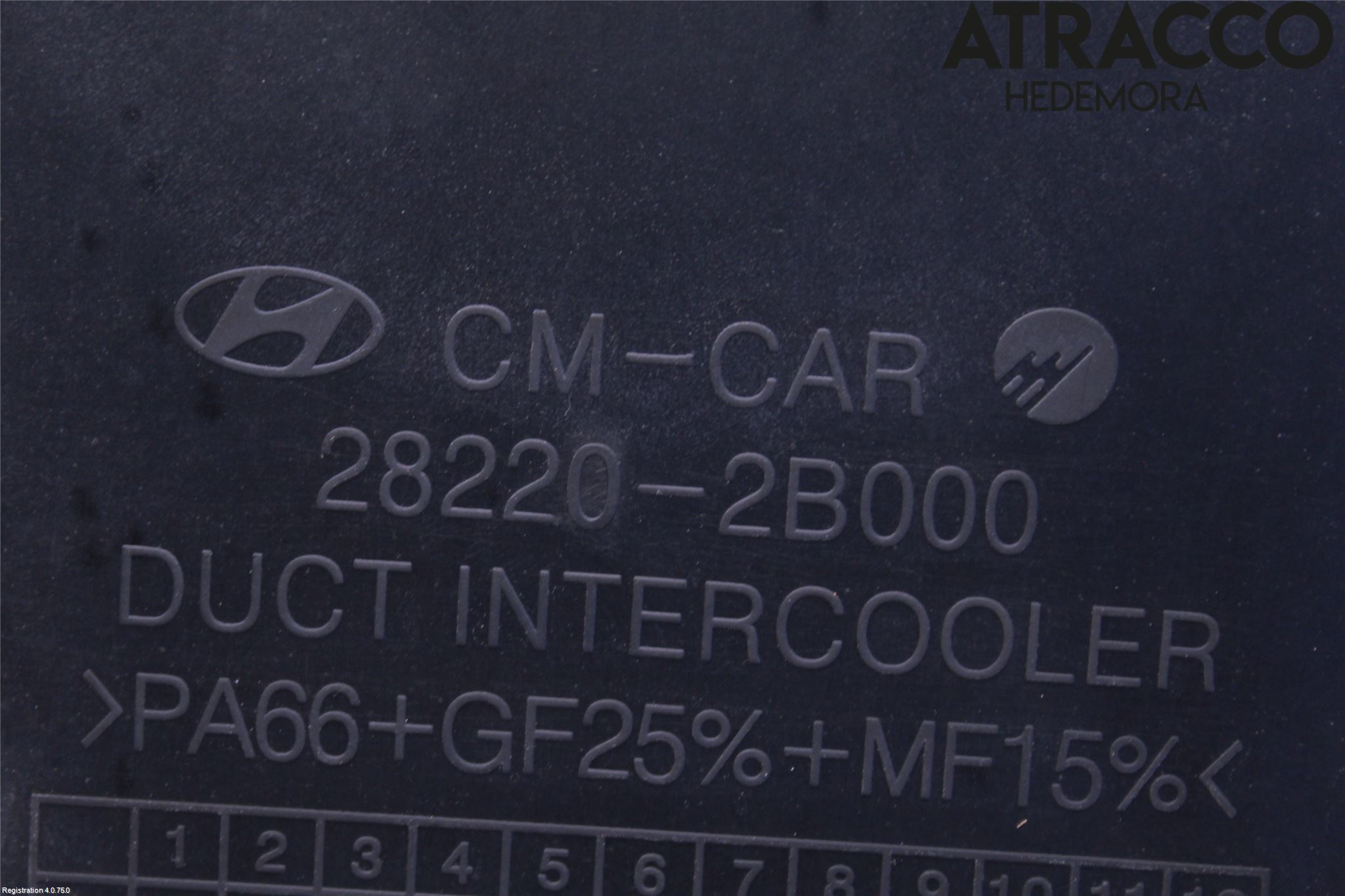 Hyundai SANTA FE  06-12 Luftstyring Front