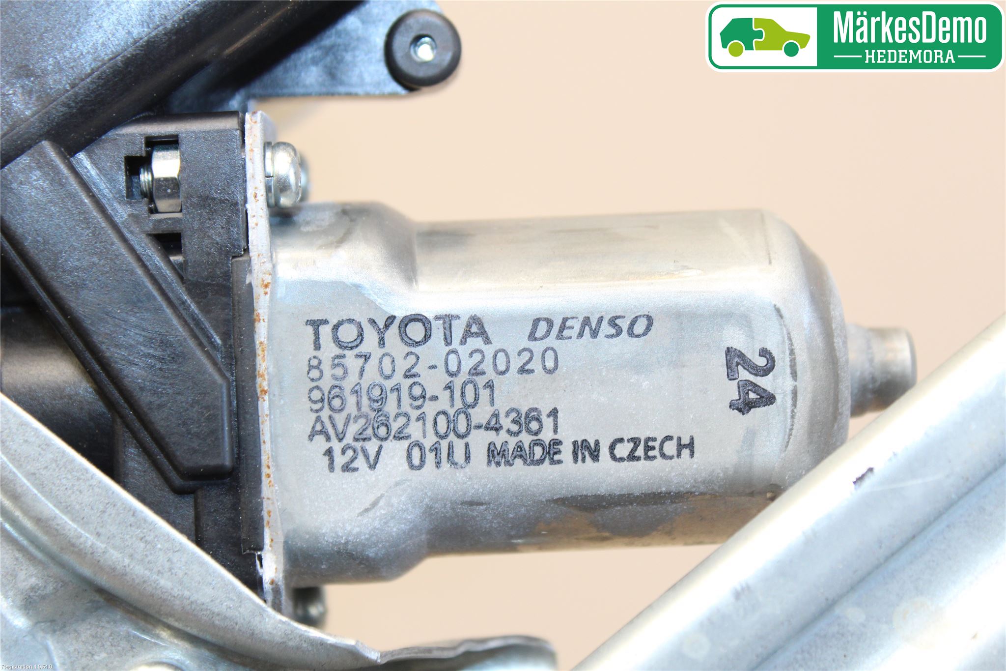 Toyota AURIS 13-19 Vindusheis El Komp