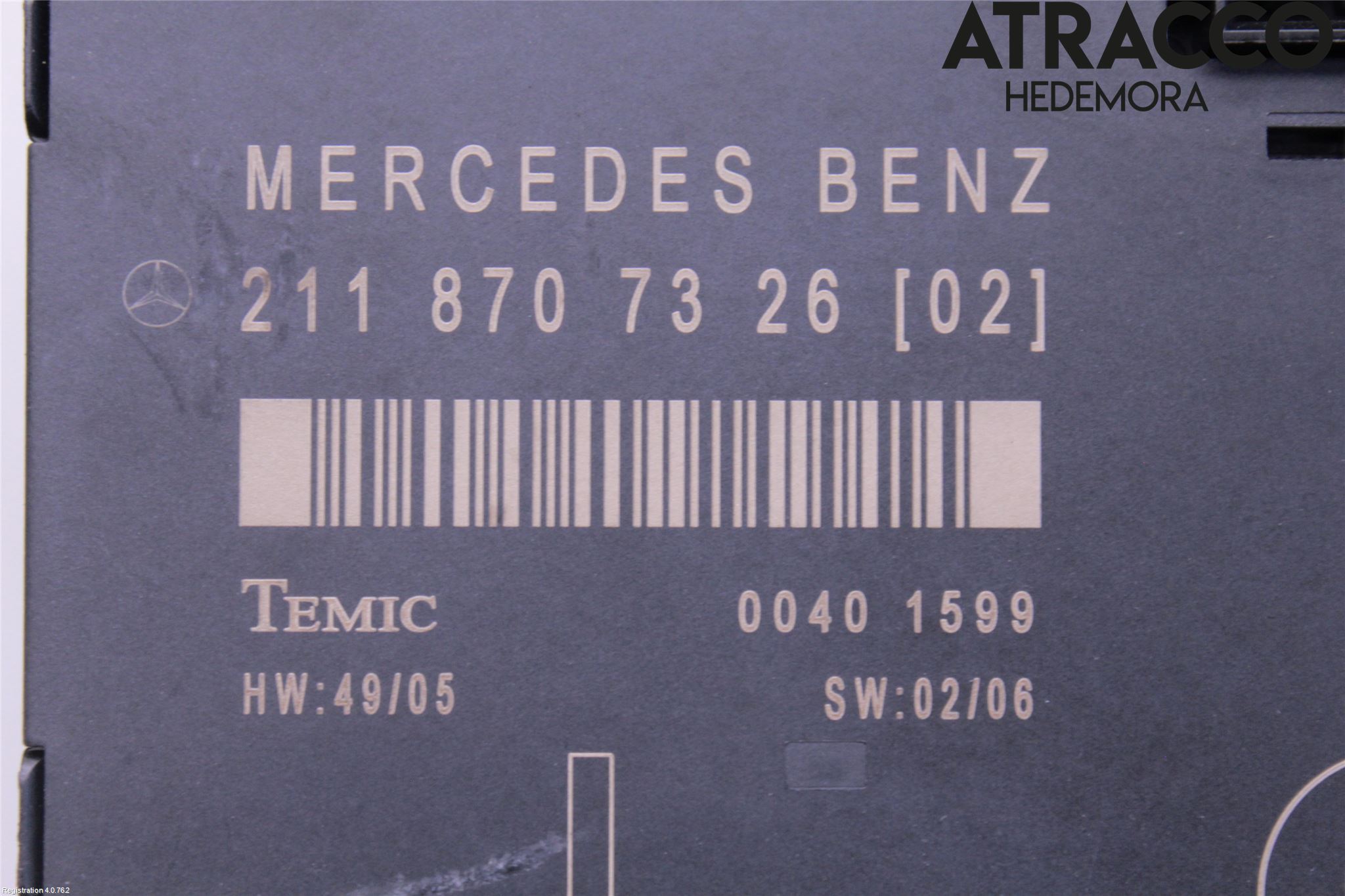 Mercedes-Benz MB E-KLASS (W211) 02-09 Styreenhet Dør