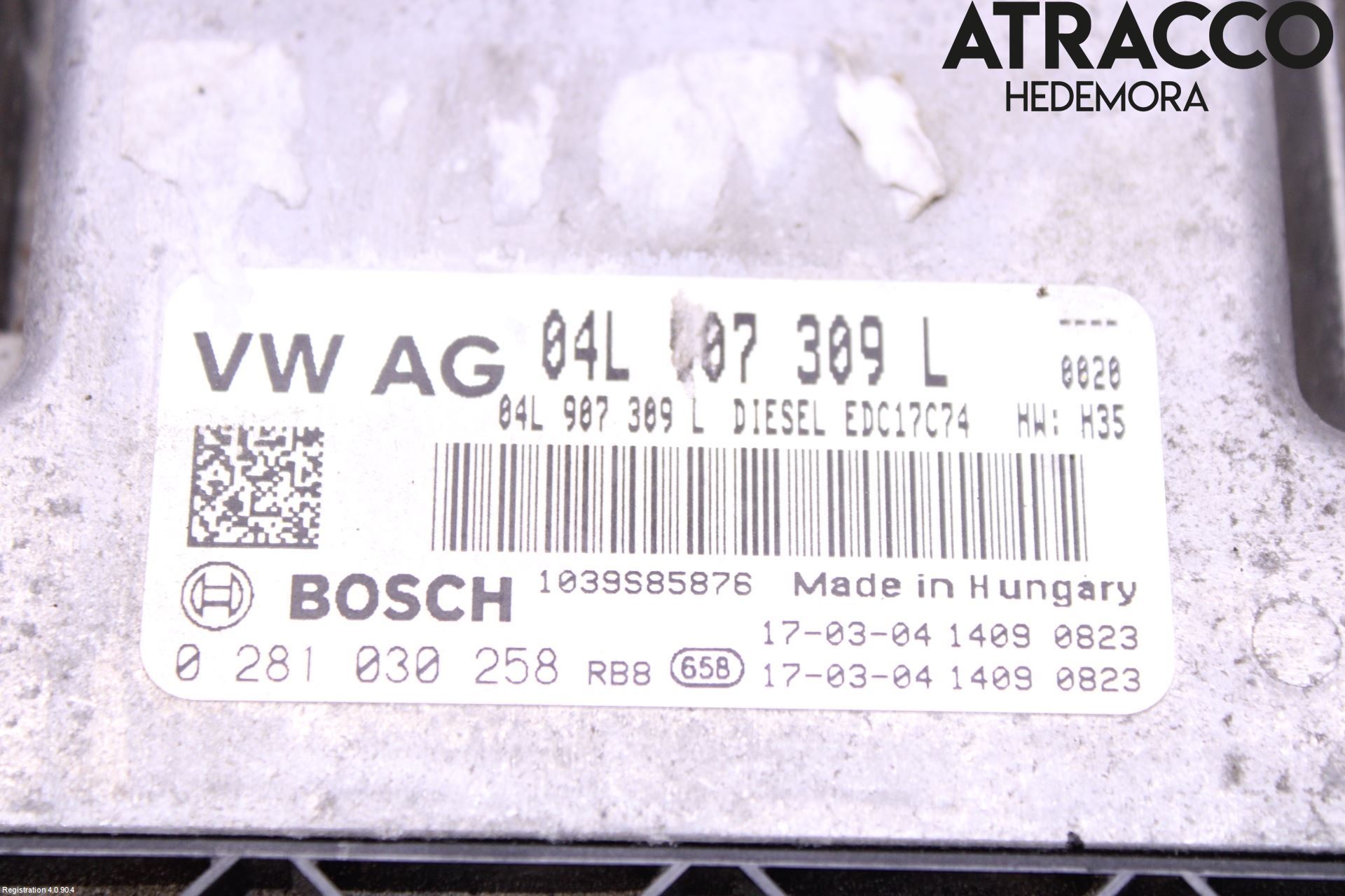 Audi A5 17- Styreenhet Dieselpumpe
