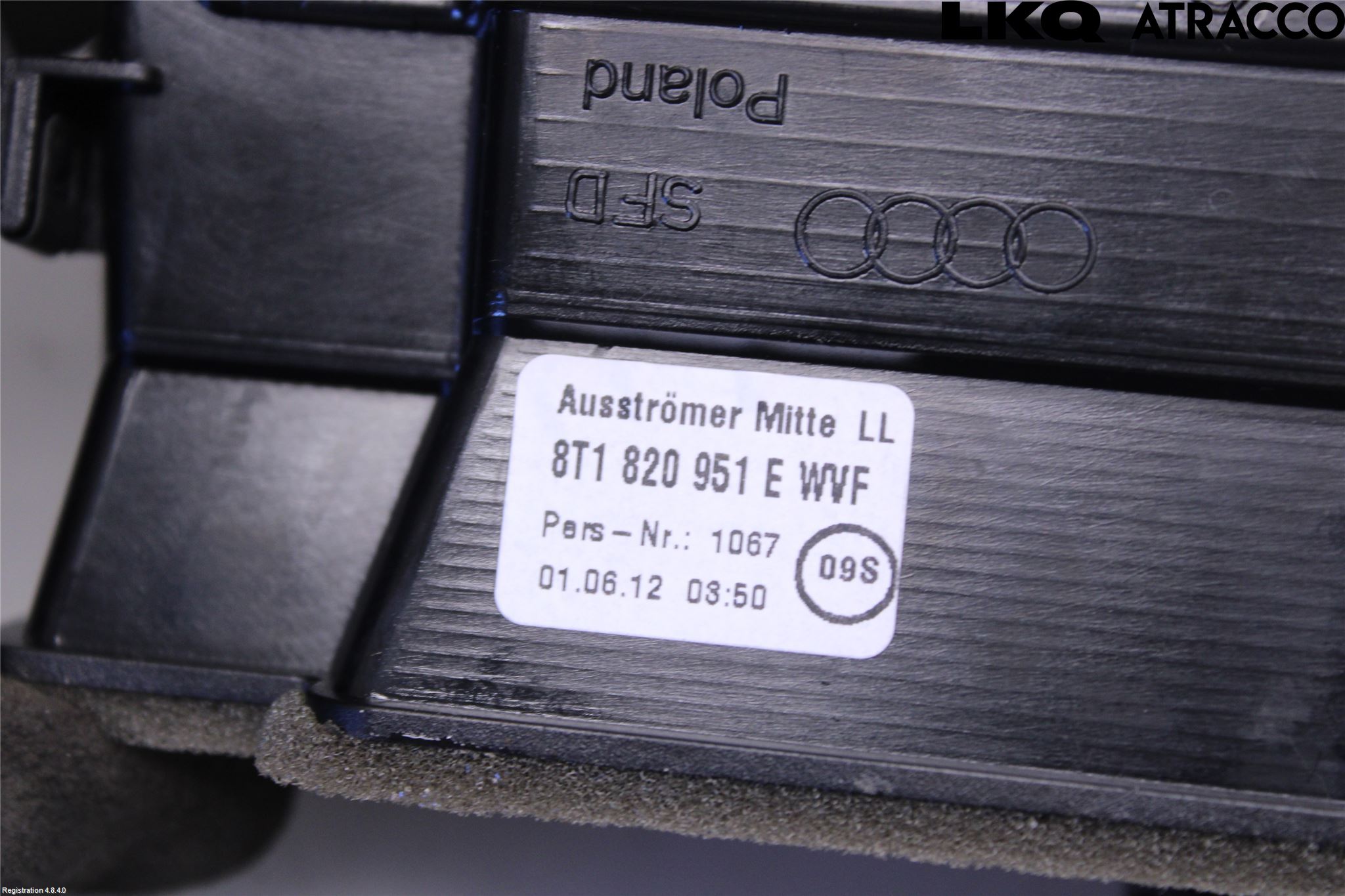 Audi A4 12-15 Dashbord Kanal - Dyse