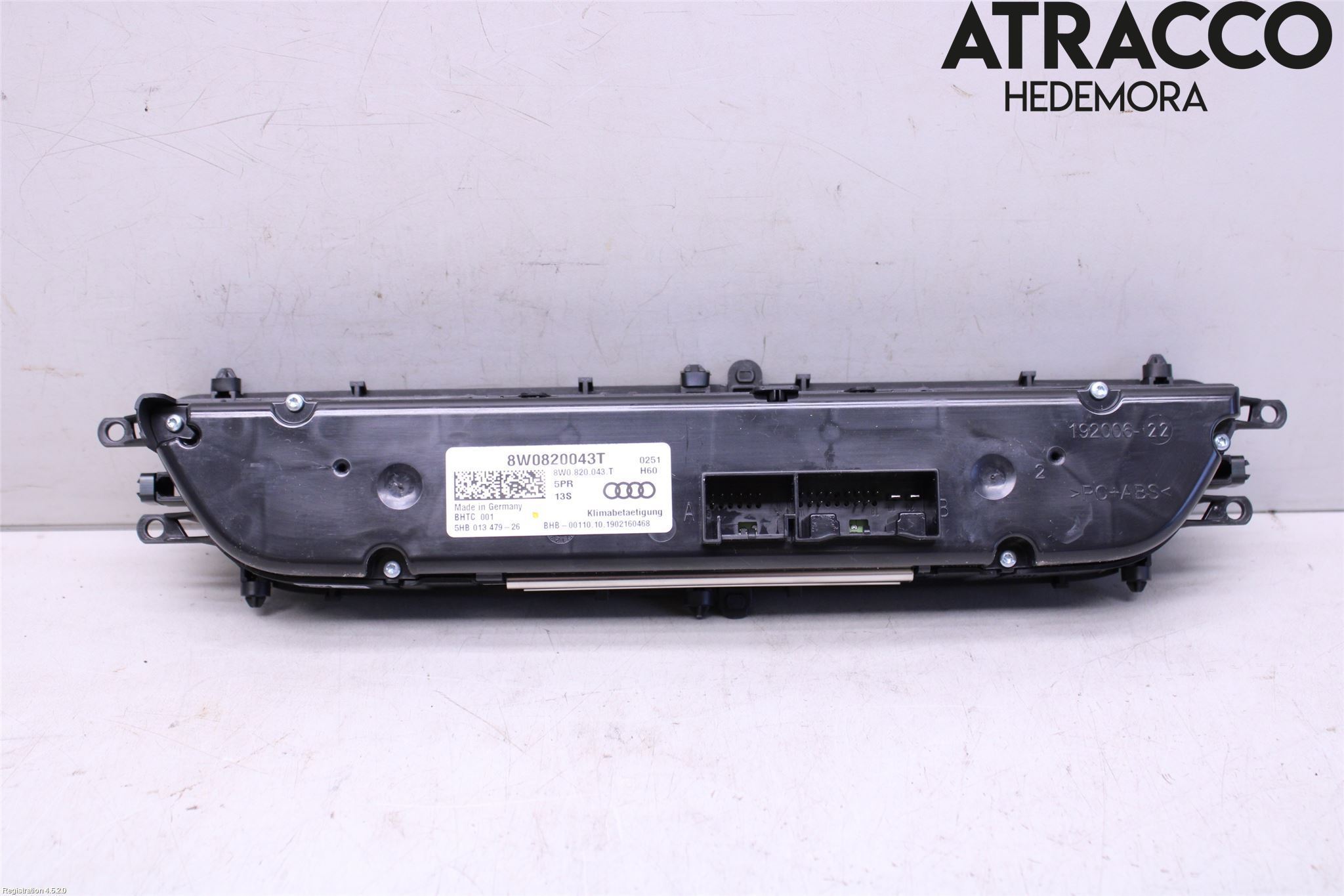 Audi A4/S4 B9 16-19 Varme Ac Betjening-Display