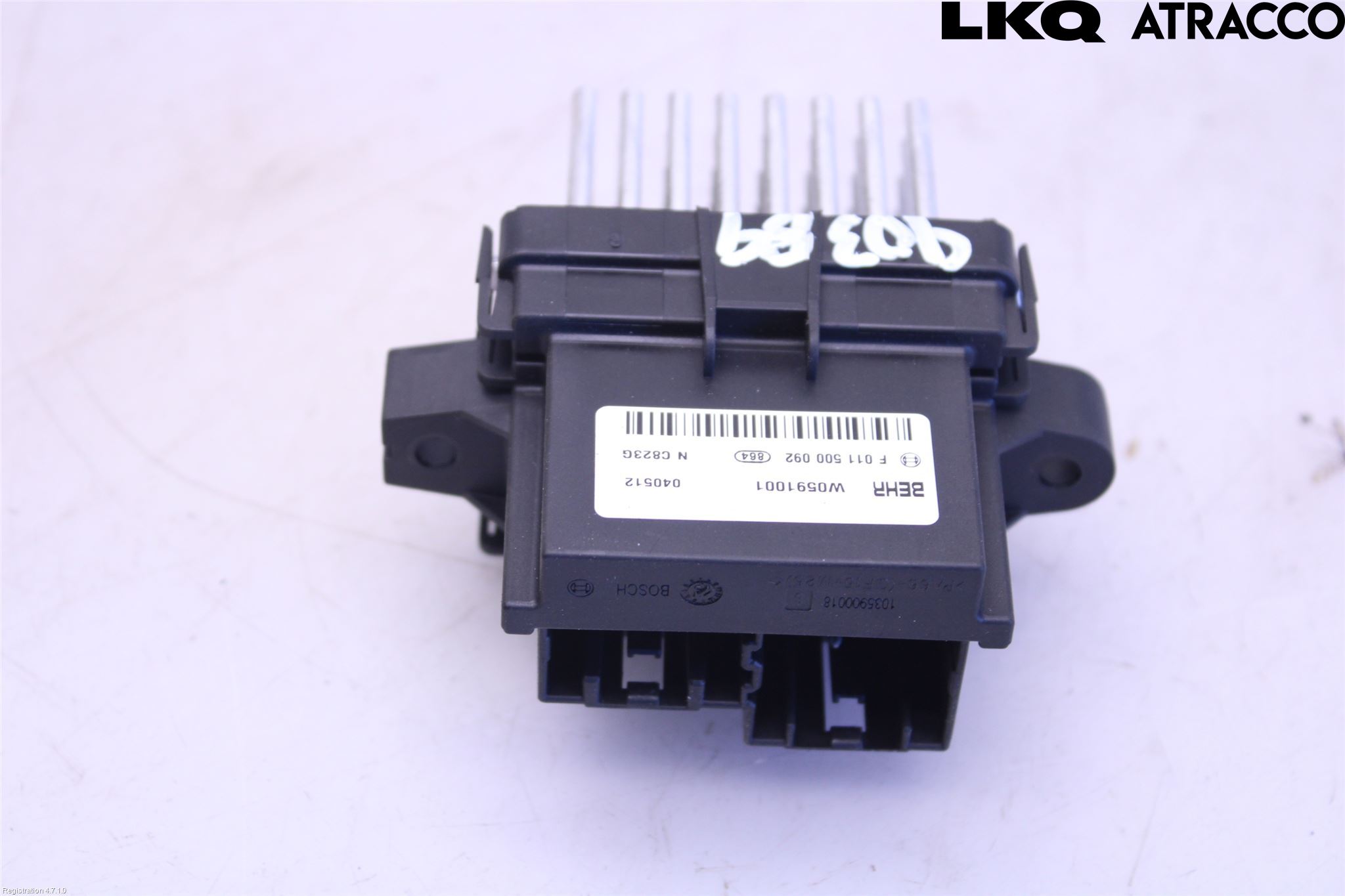 Lancia VOYAGER Varmeapparat Viftemotstand