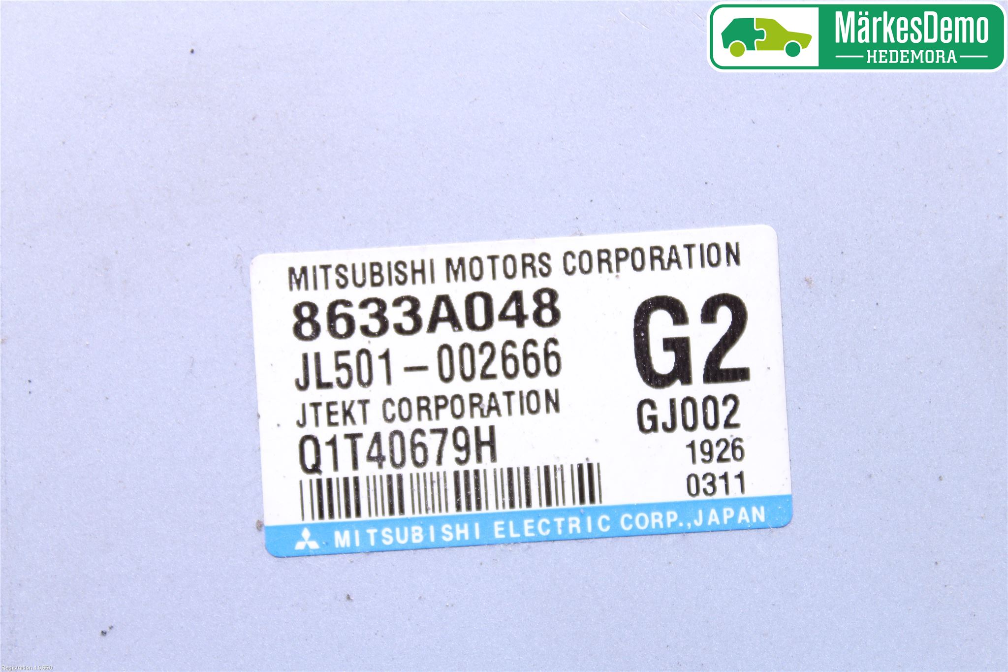 Mitsubishi LANCER 07-14 Styreenhet Styreservo