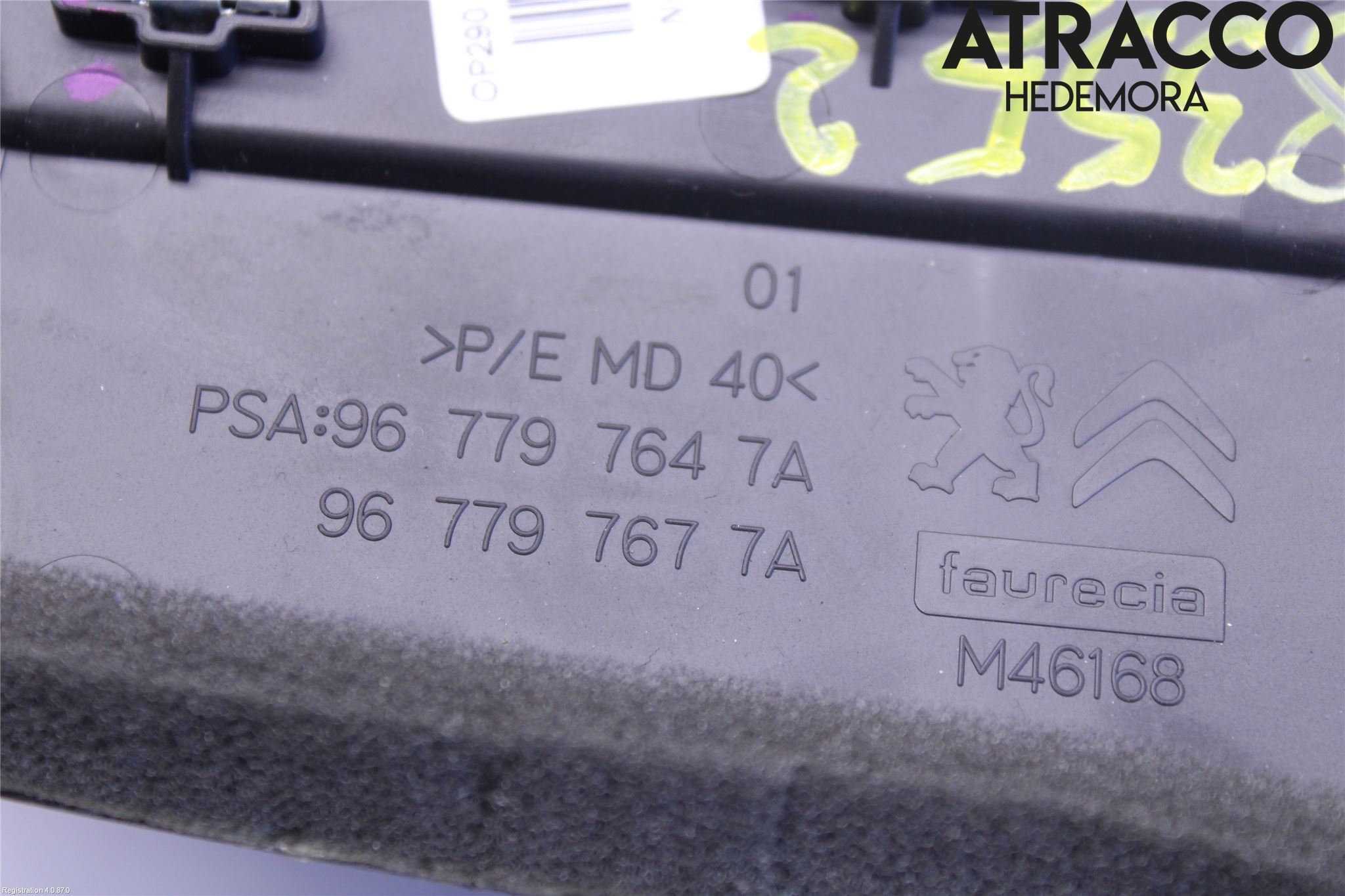 Citroen C4 GRAND PICASSO 14-18 Dashbord Kanal - Dyse